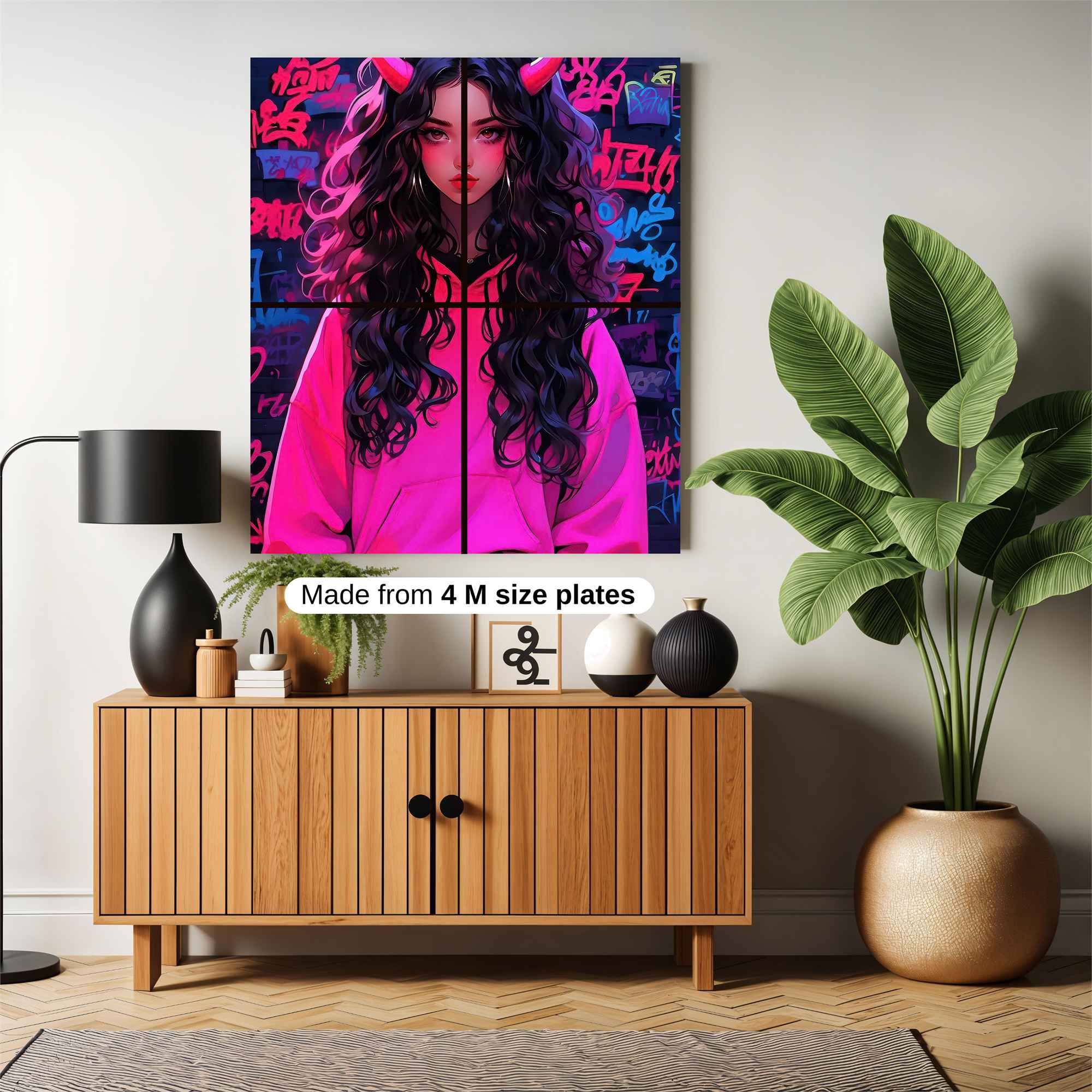 Demon Vibe Safe Wall Magnetic / M