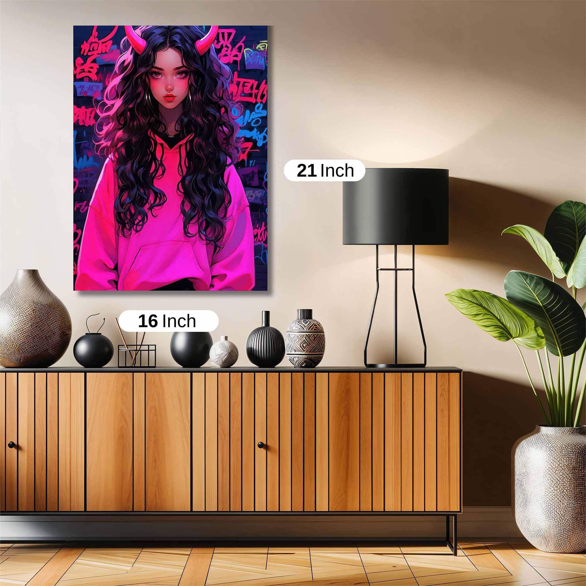 Demon Vibe Safe Wall Magnetic / M