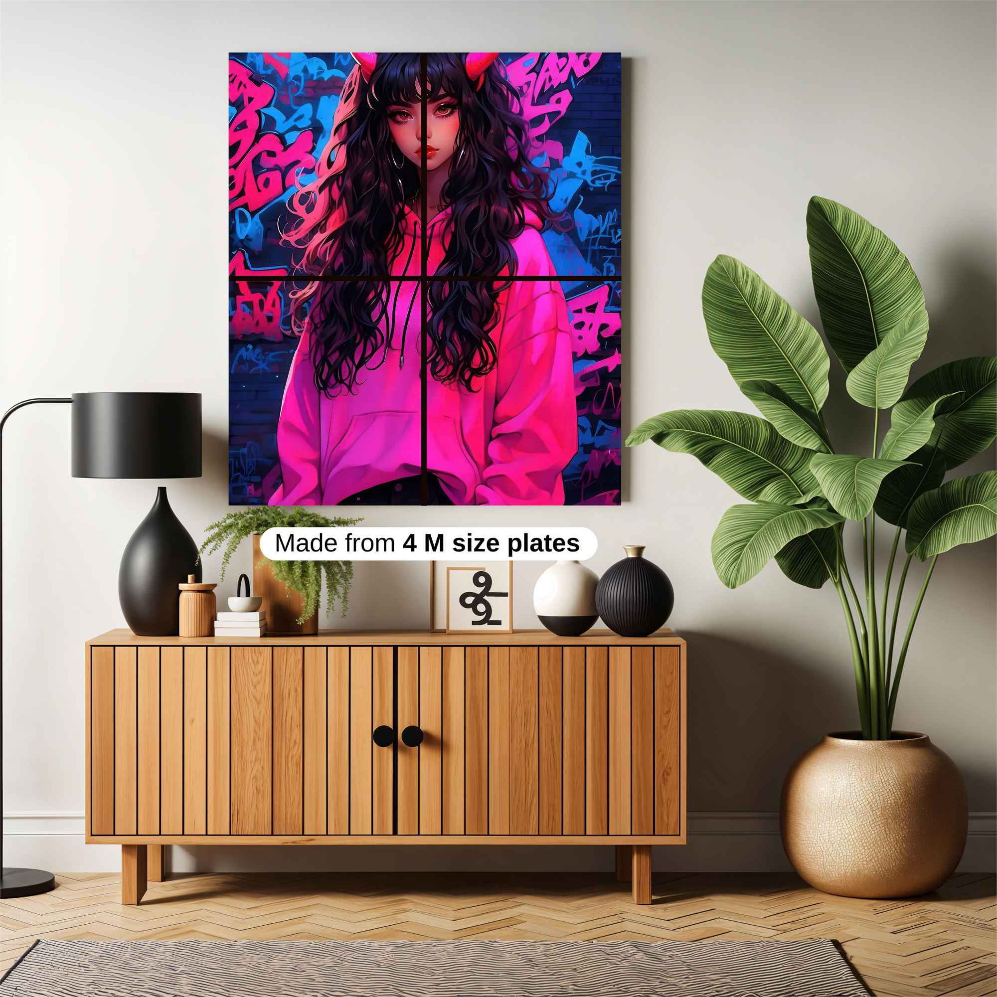 Devilish Aura Safe Wall Magnetic / M