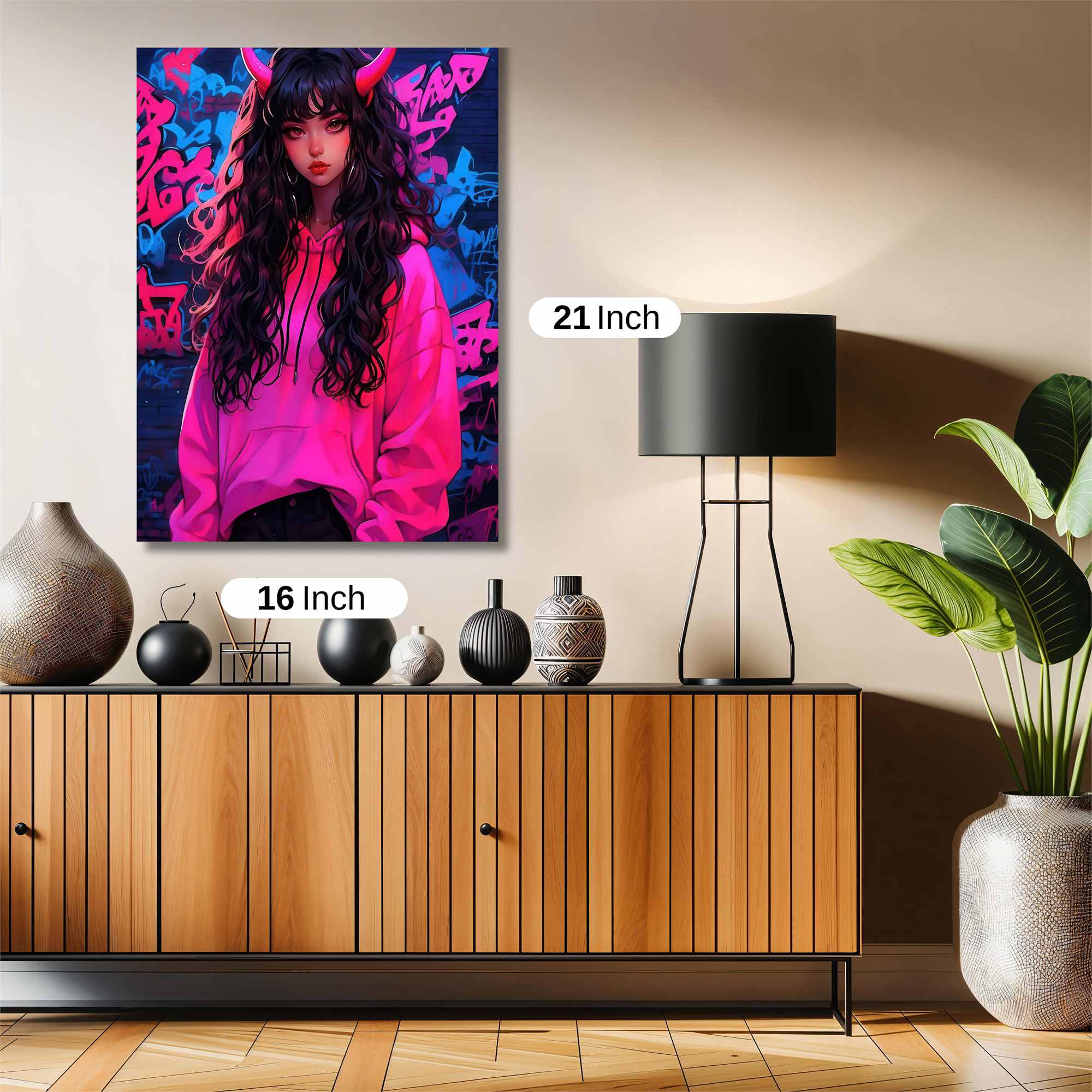 Devilish Aura Safe Wall Magnetic / M