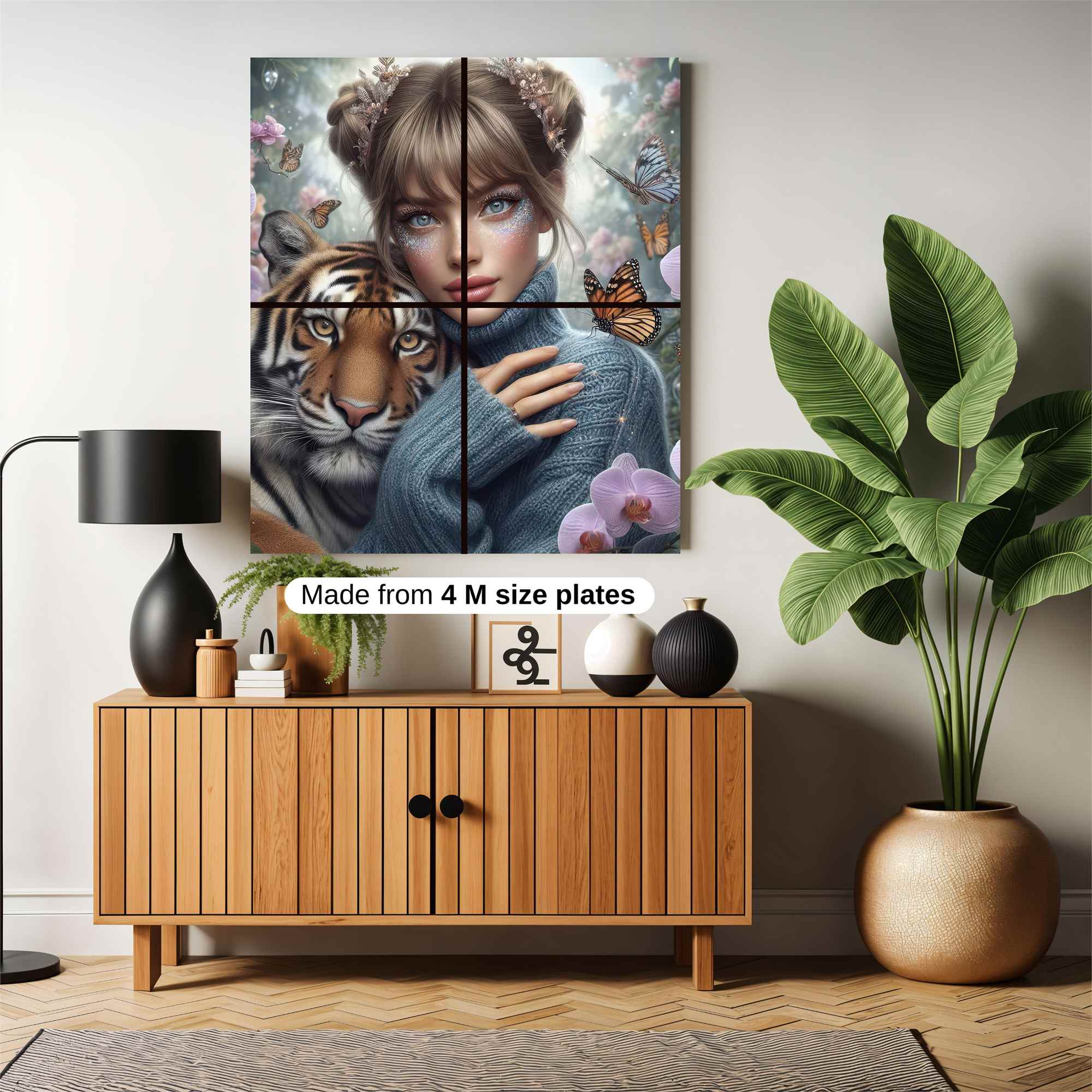 TigerWhimsy Safe Wall Magnetic / M