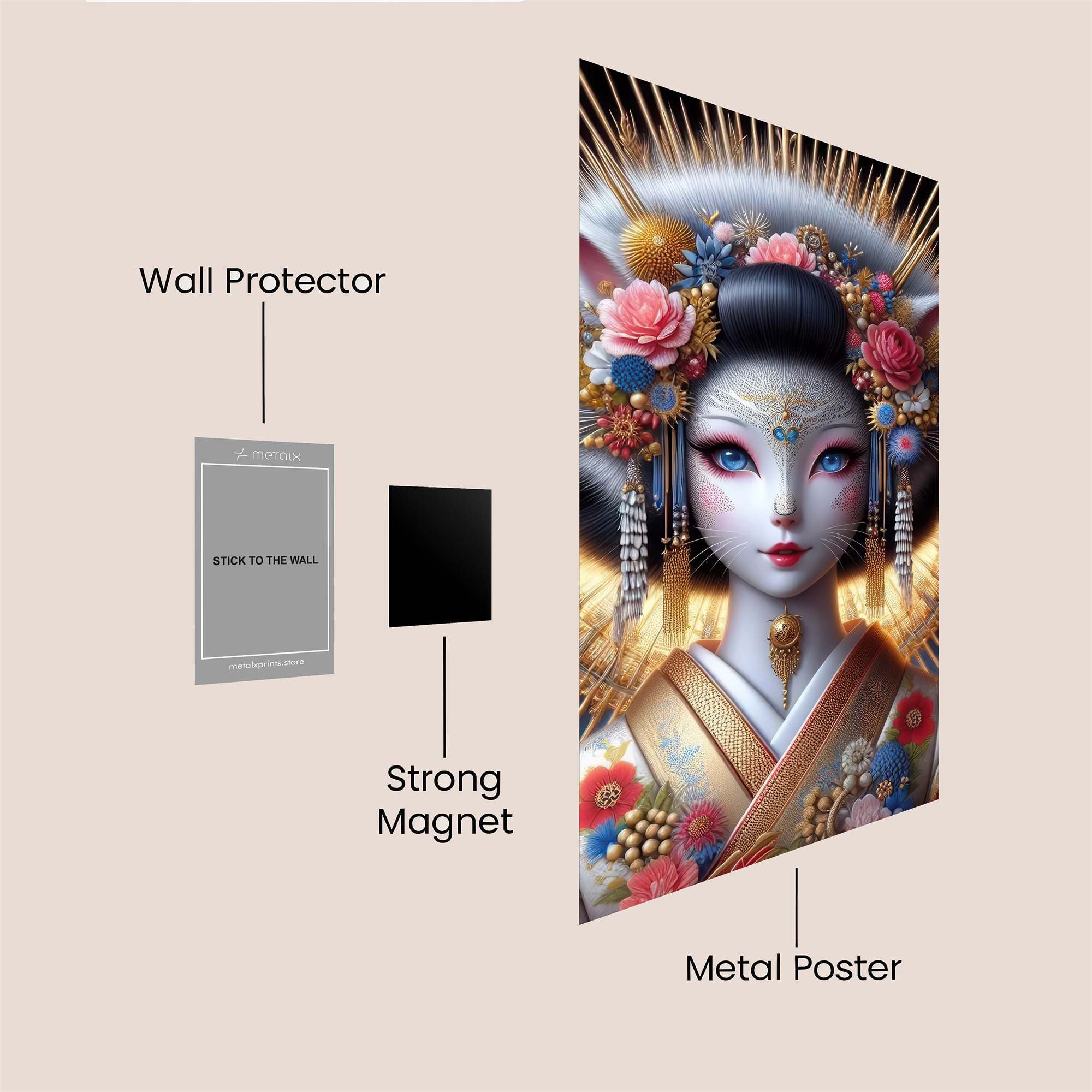 Geisha Radiance Safe Wall Magnetic / M
