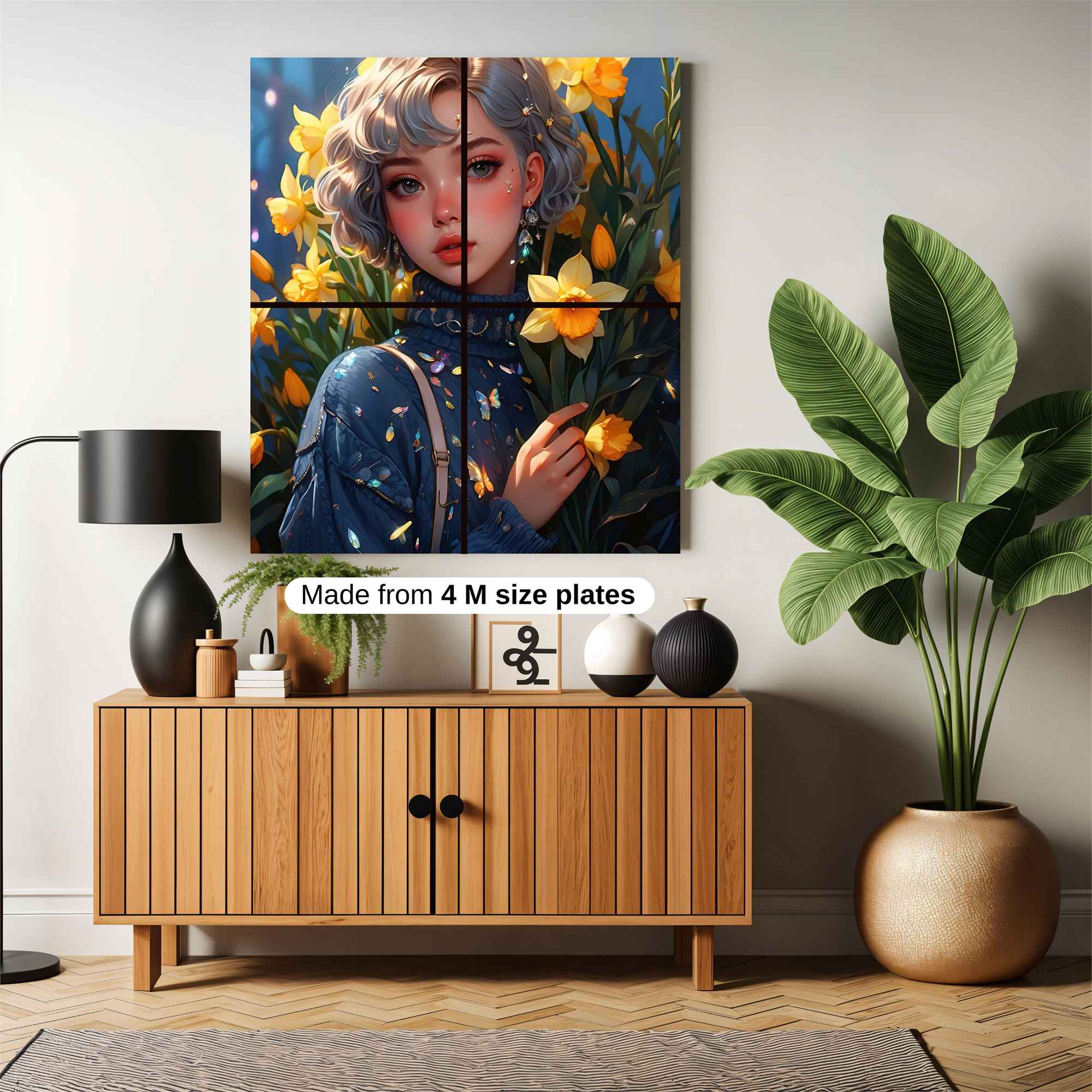 Daffodil Dream Safe Wall Magnetic / M