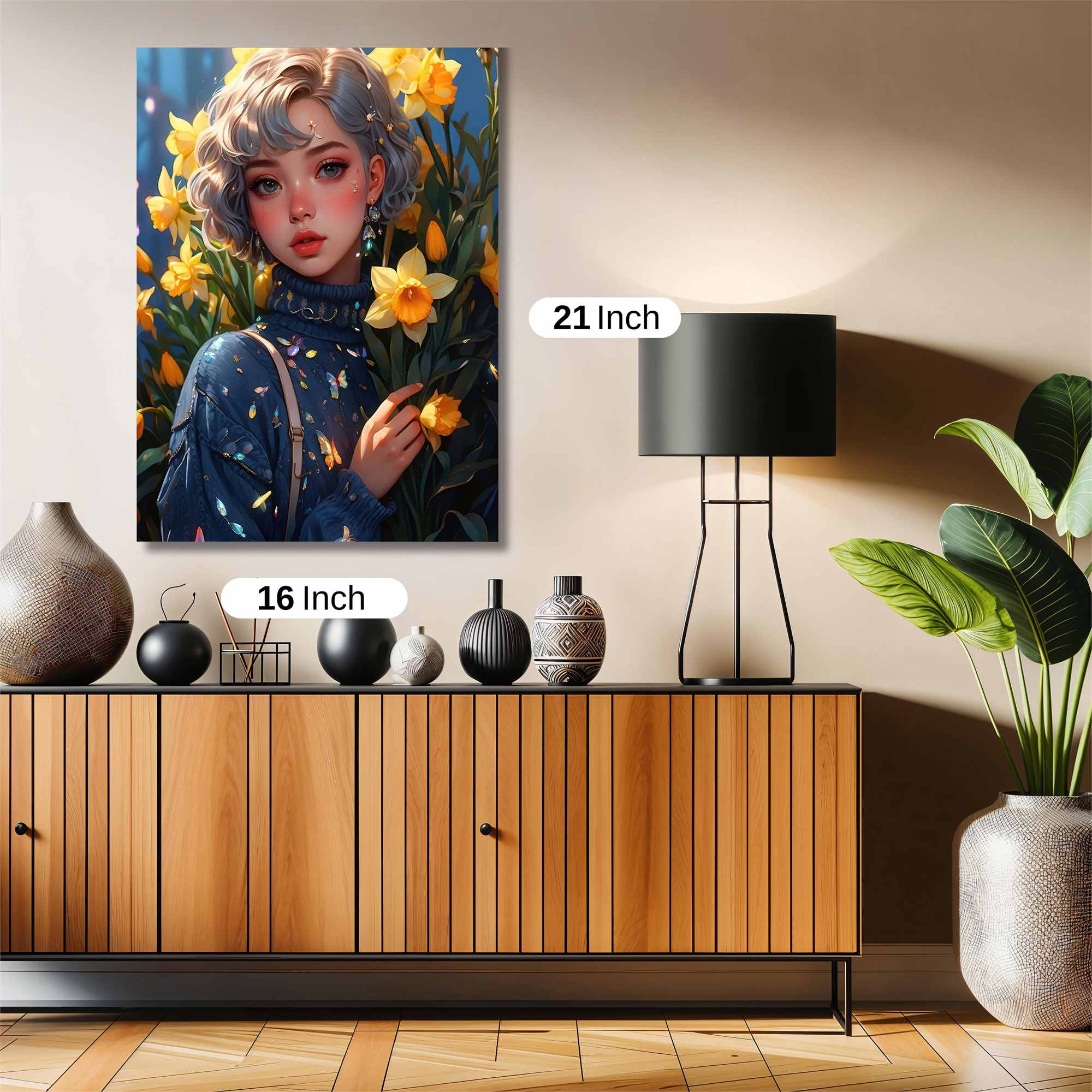 Daffodil Dream Safe Wall Magnetic / M