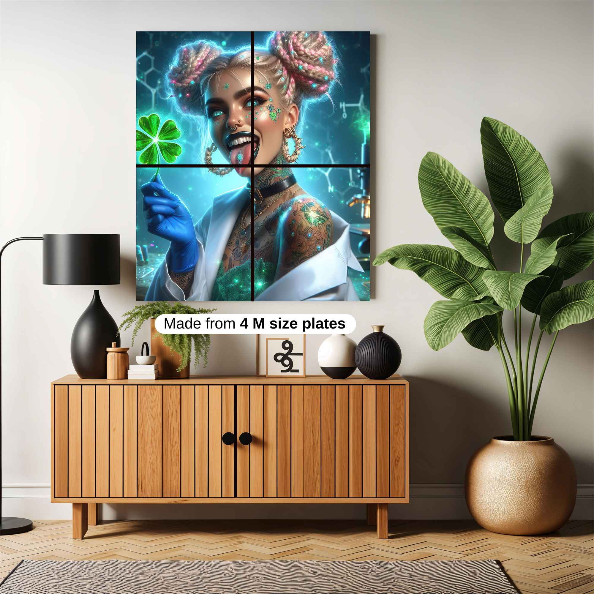 Scientist Serendipity Safe Wall Magnetic / M