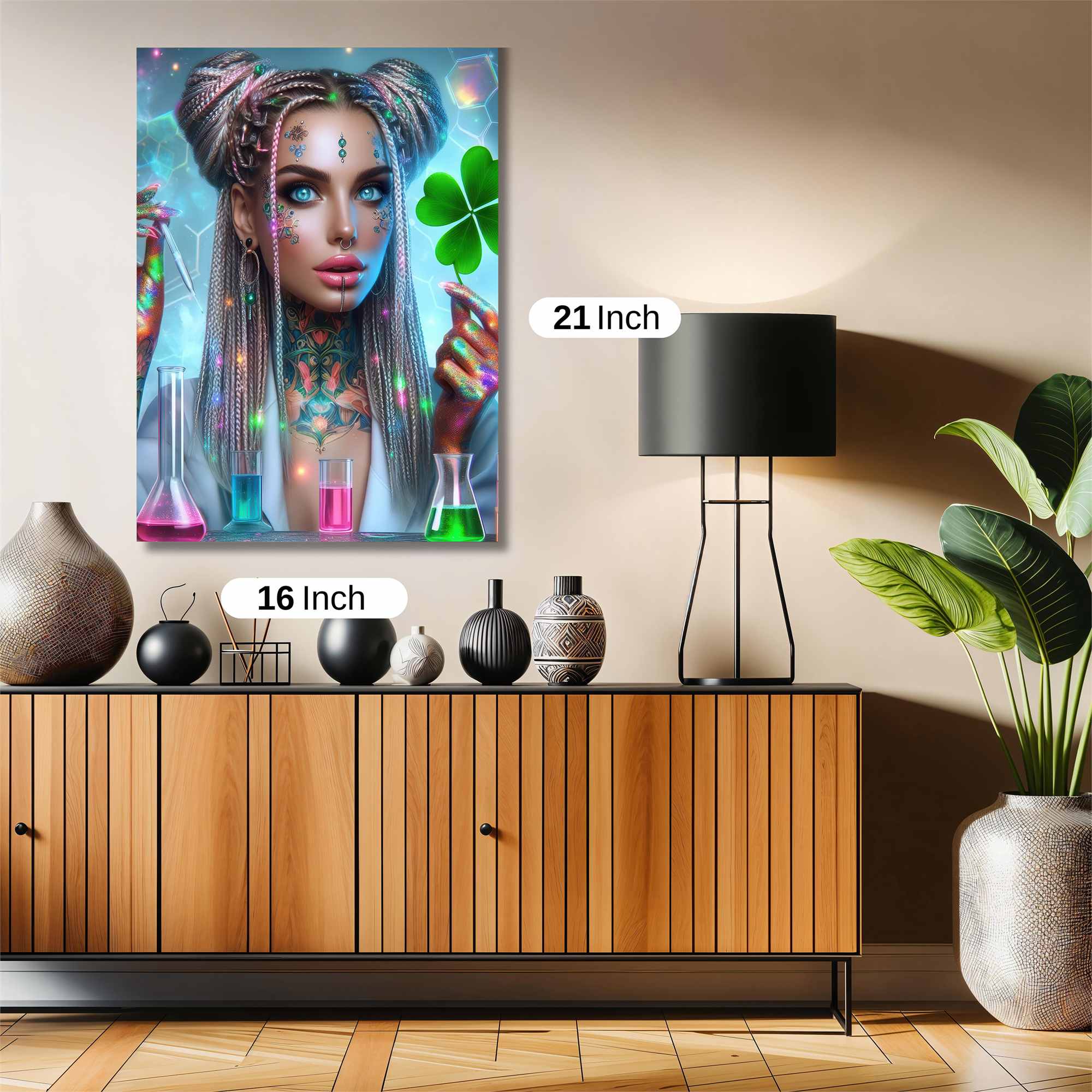 Clover Enchantment Safe Wall Magnetic / M