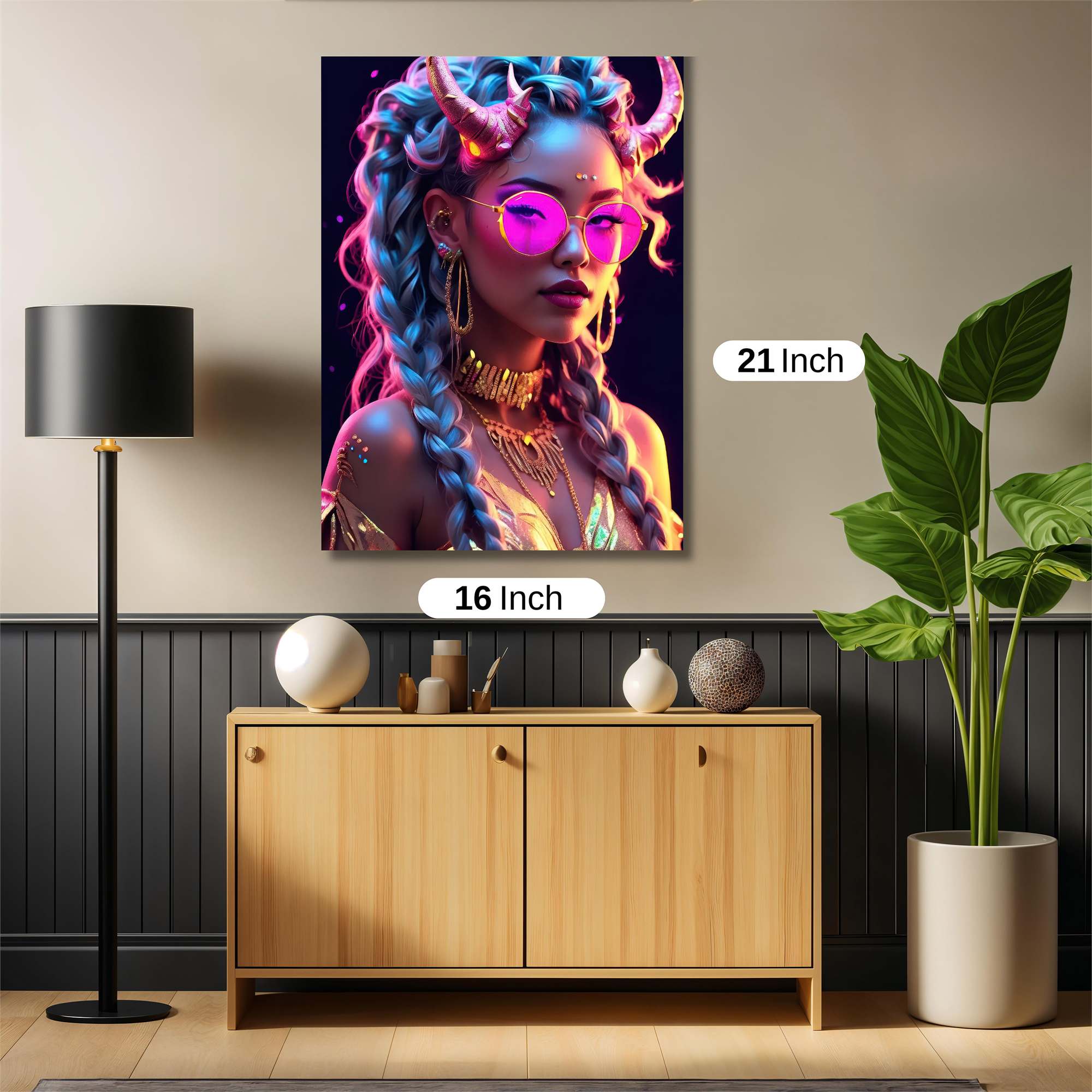 Demon Diva Safe Wall Magnetic / M