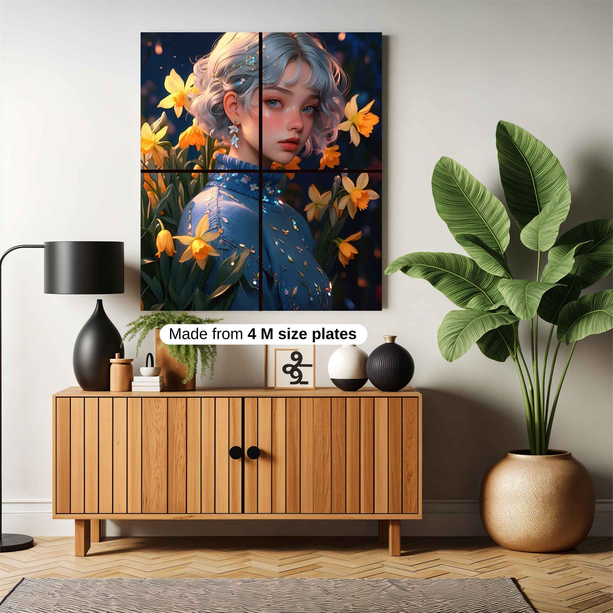 Daffodil Dream Safe Wall Magnetic / M