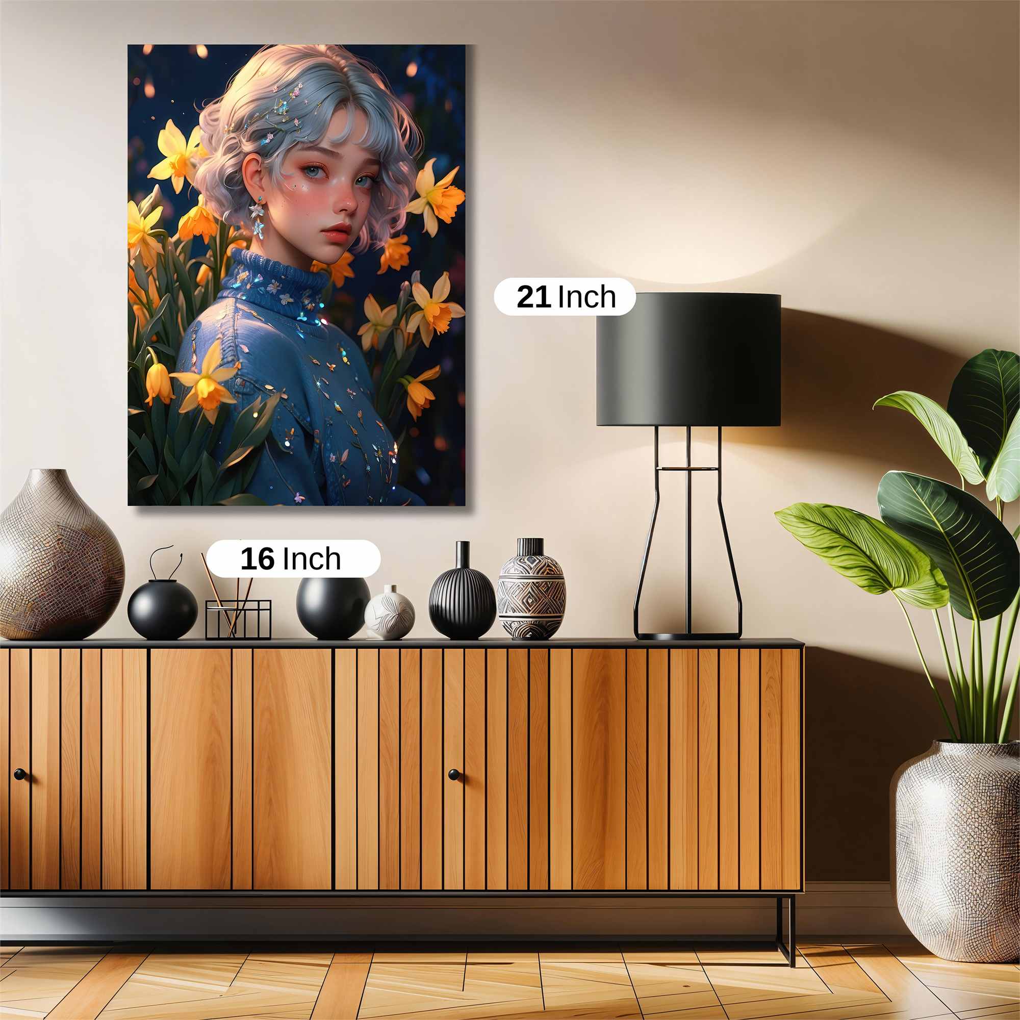 Daffodil Dream Safe Wall Magnetic / M