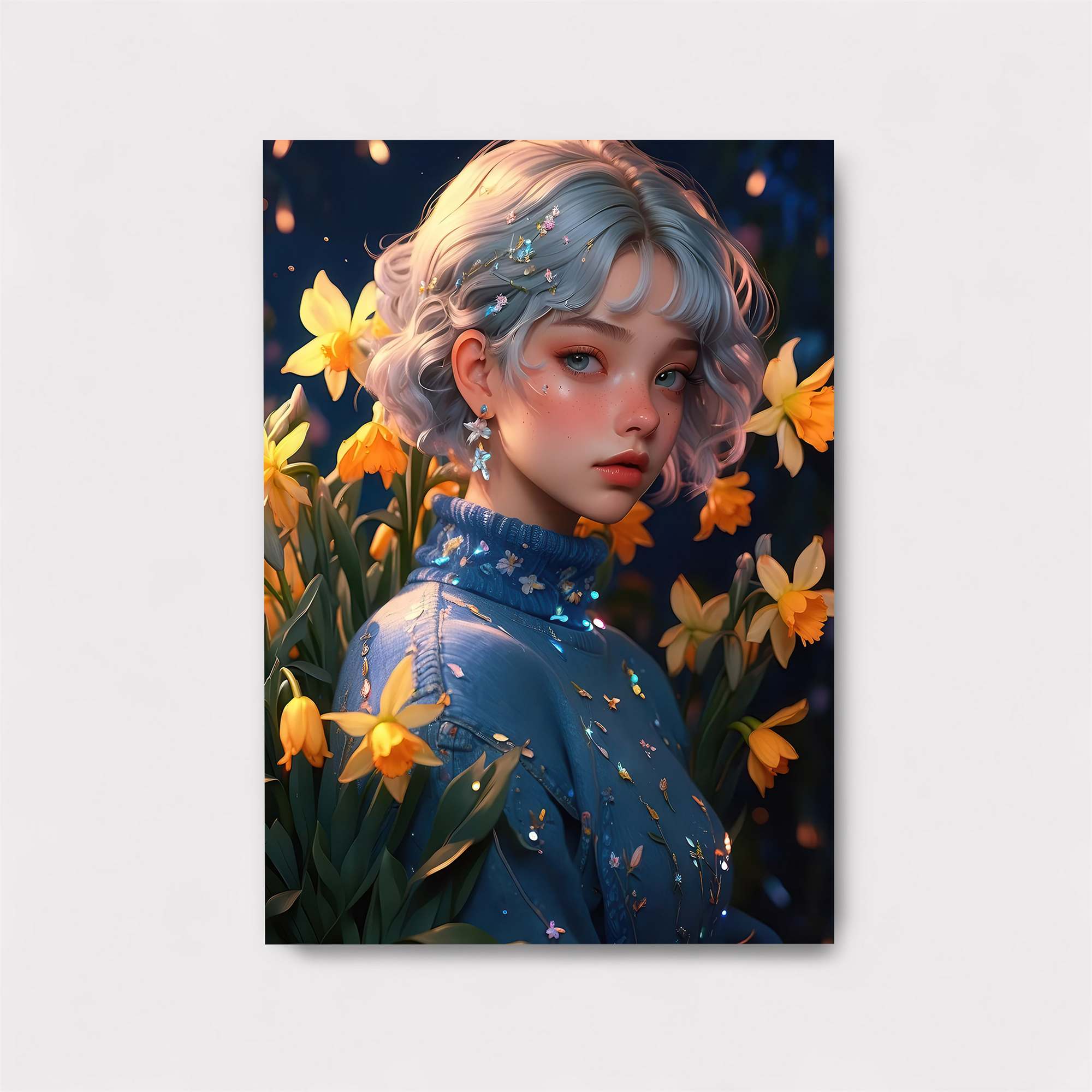 Daffodil Dream Safe Wall Magnetic / M