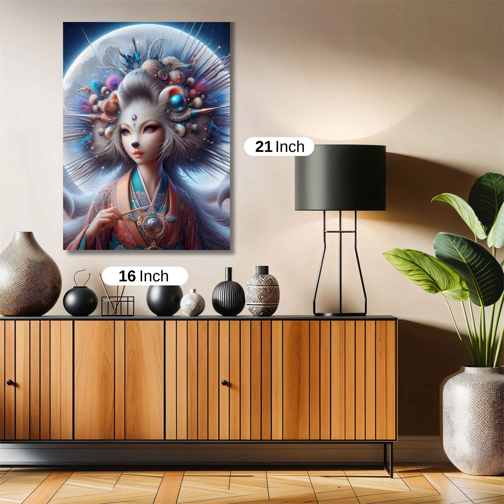Moon Enchantress Safe Wall Magnetic / M