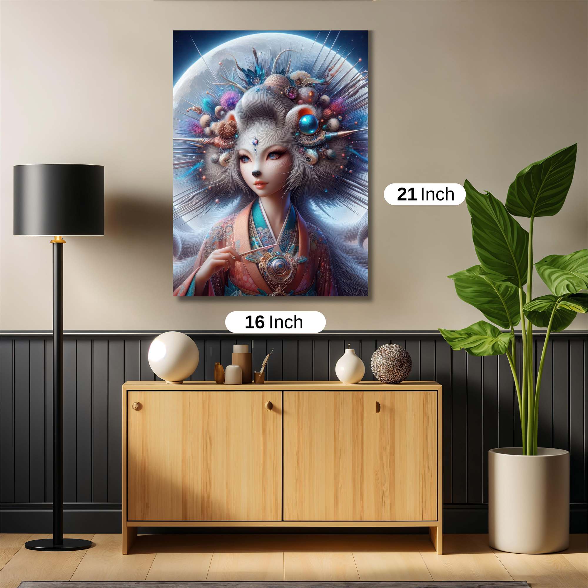 Moon Enchantress Safe Wall Magnetic / M