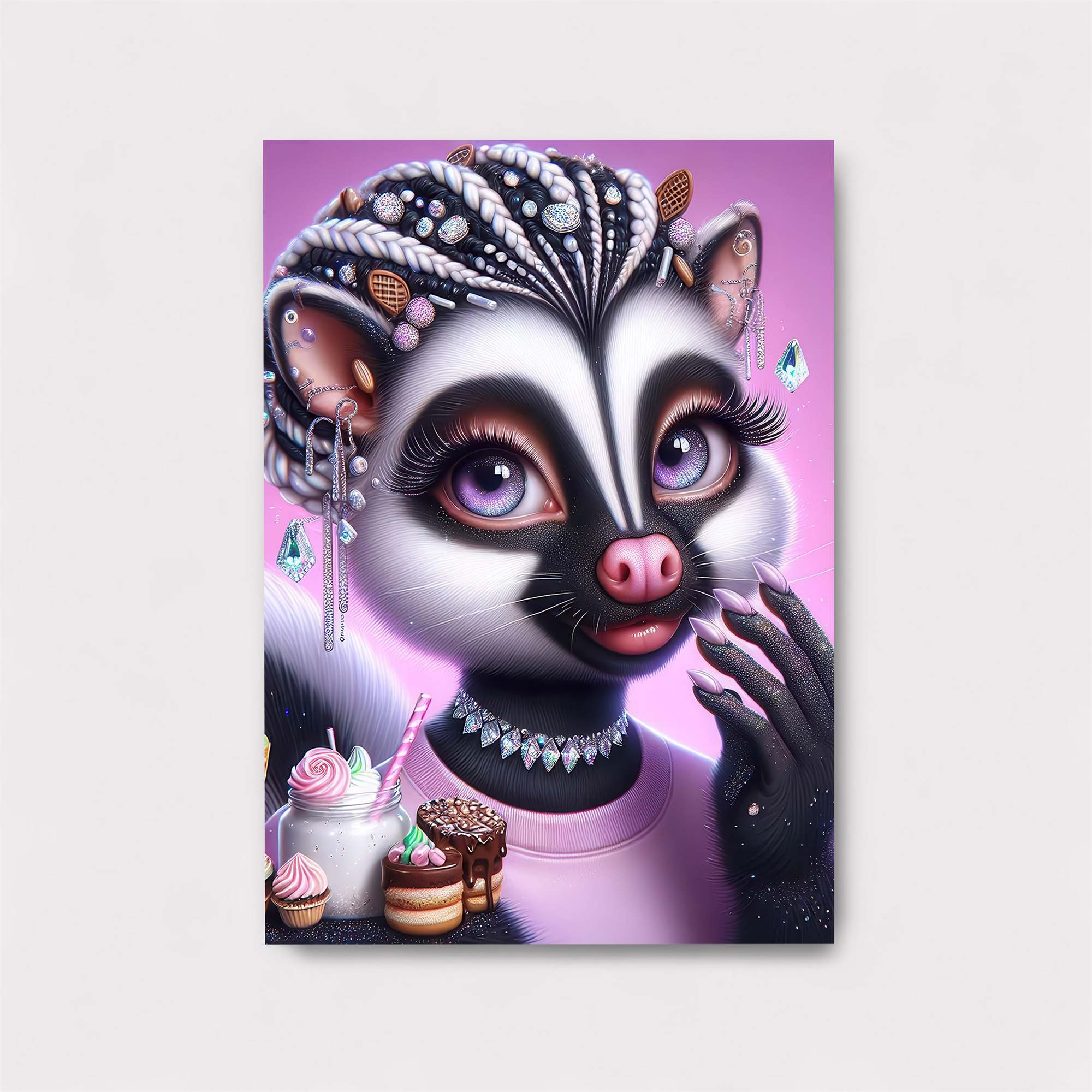 Skunk Glamour Safe Wall Magnetic / M