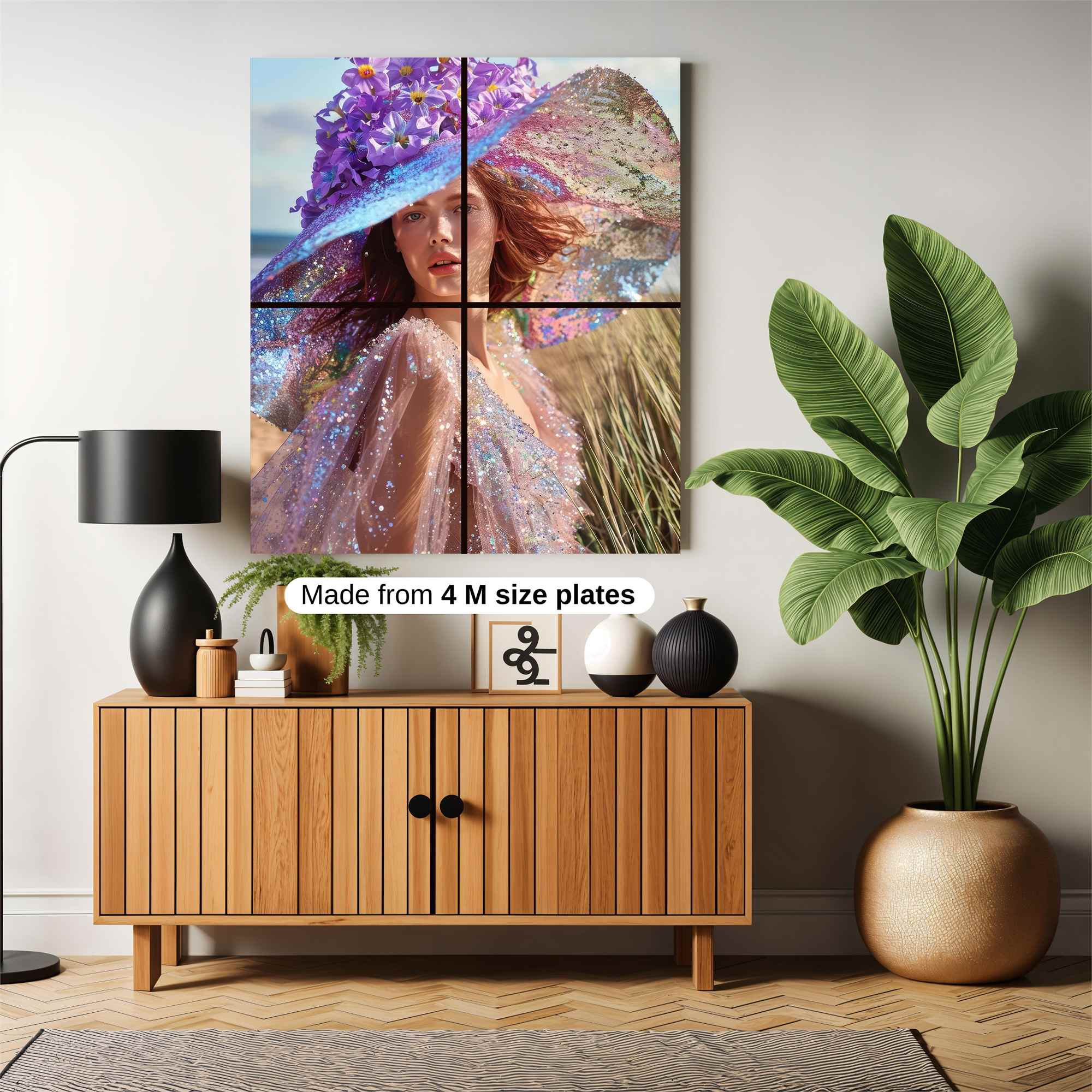 Flower Whimsy Safe Wall Magnetic / M