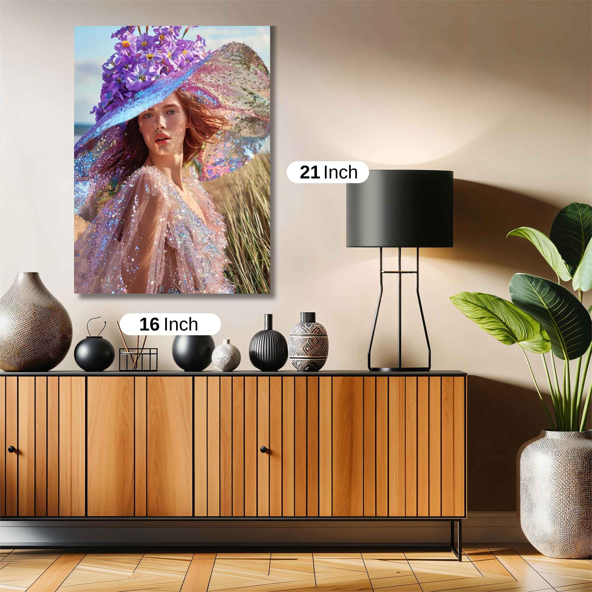 Flower Whimsy Safe Wall Magnetic / M