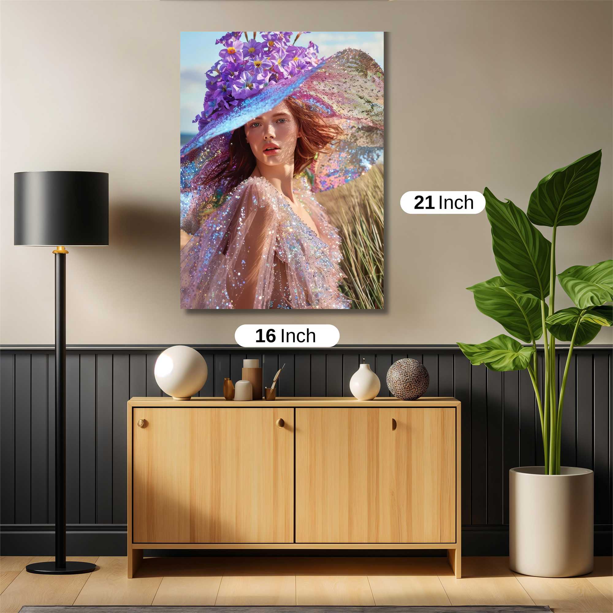 Flower Whimsy Safe Wall Magnetic / M