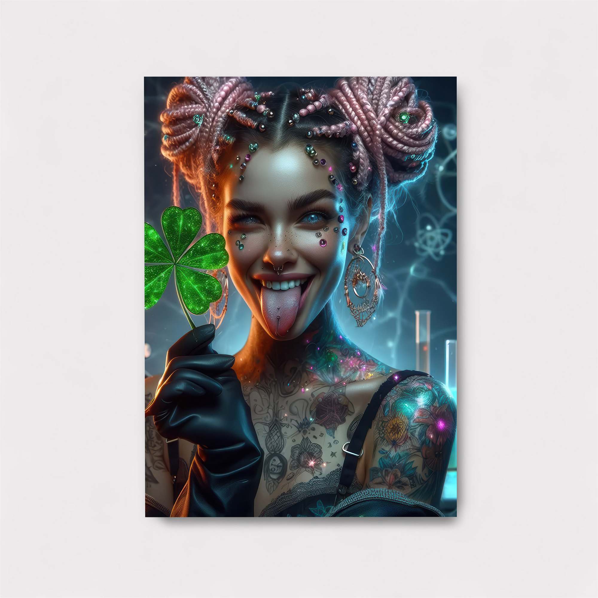 Clover Whimsy Safe Wall Magnetic / M