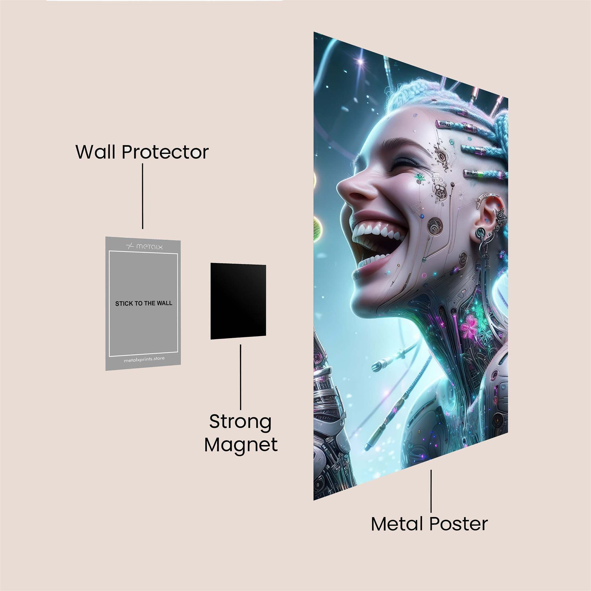 CloverJoy Safe Wall Magnetic / M