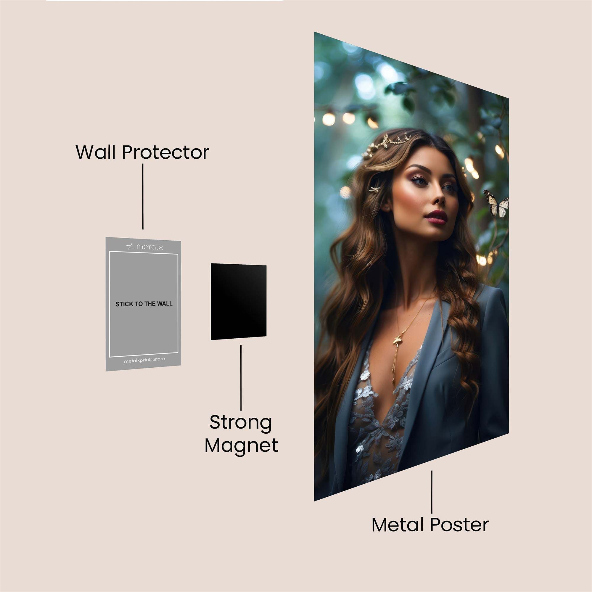 Enchanted Serenity Safe Wall Magnetic / M