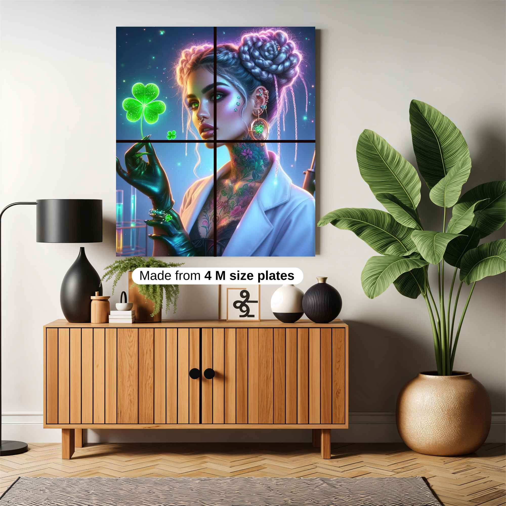 Scientist Serene Safe Wall Magnetic / M