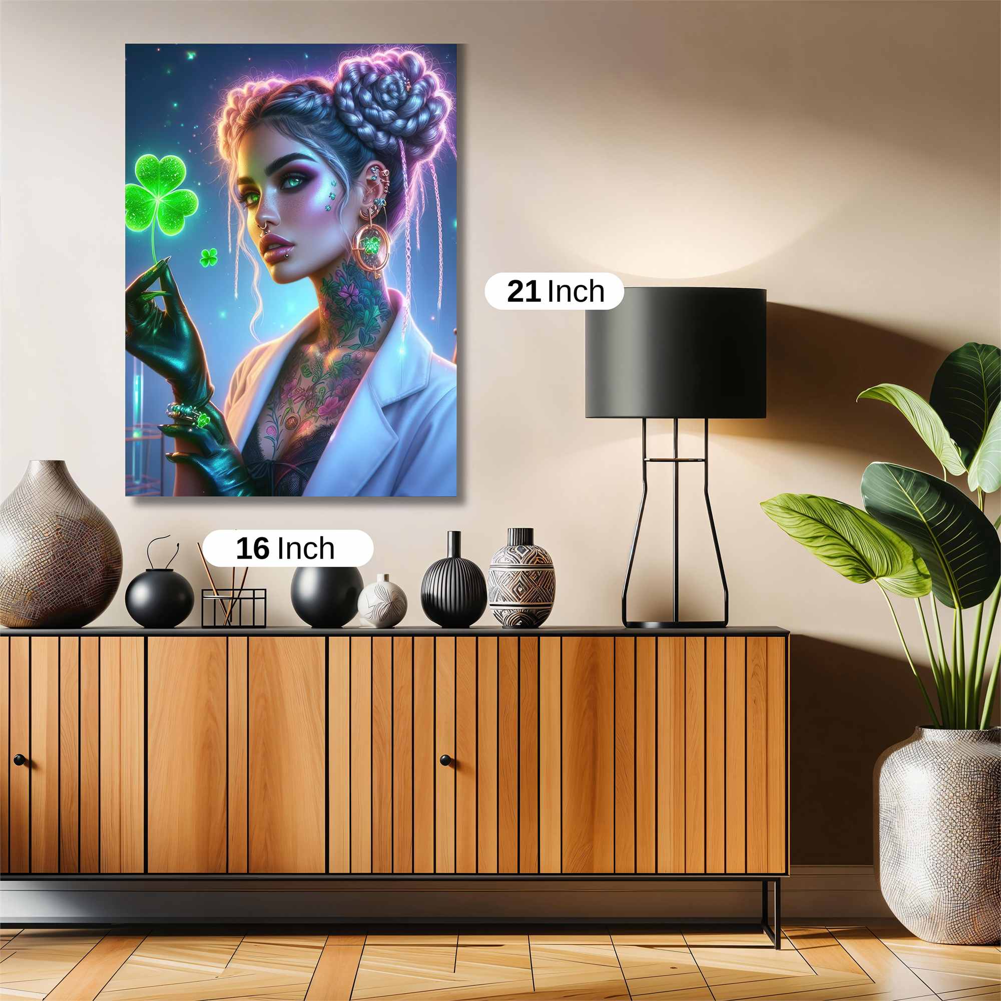 Scientist Serene Safe Wall Magnetic / M