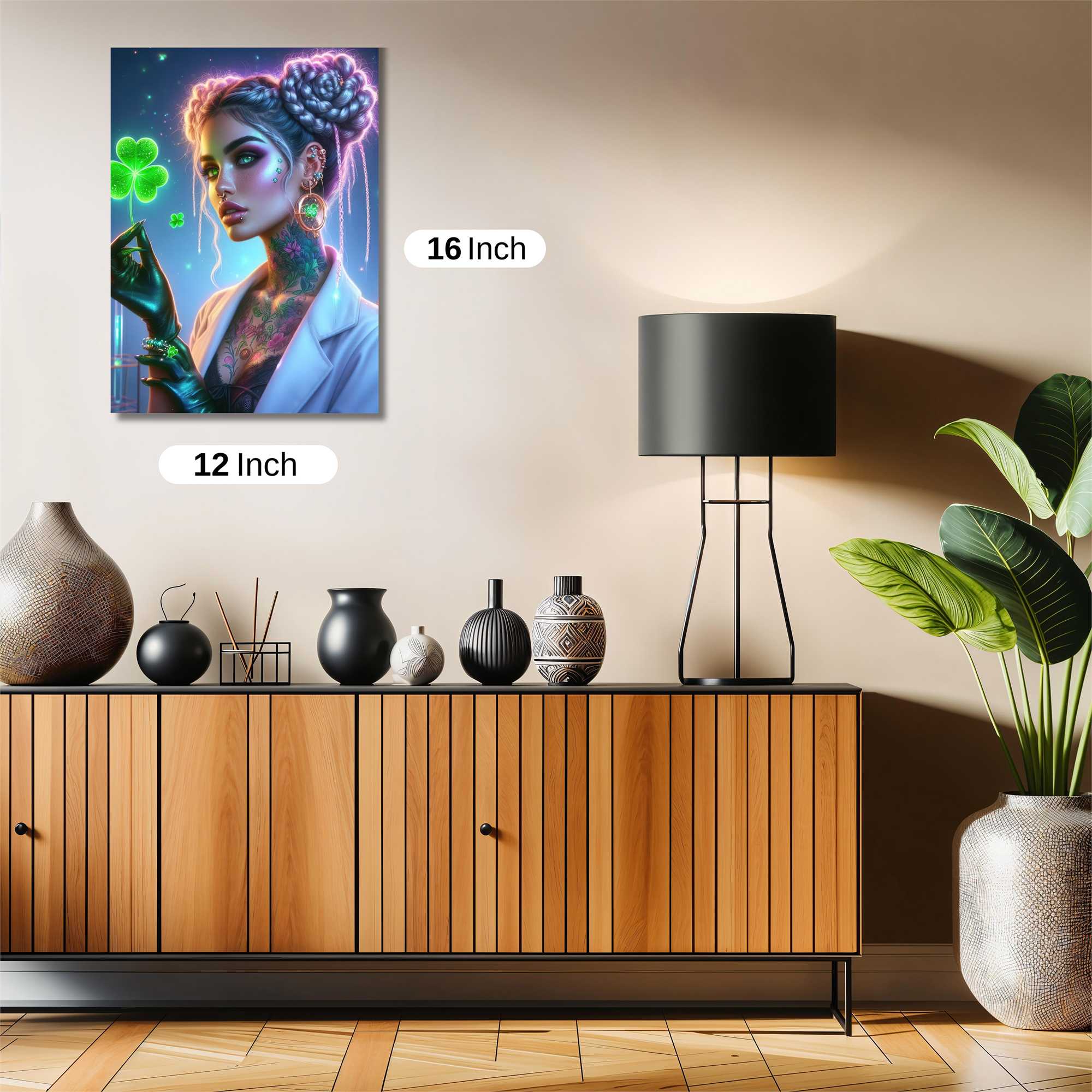 Scientist Serene Safe Wall Magnetic / M