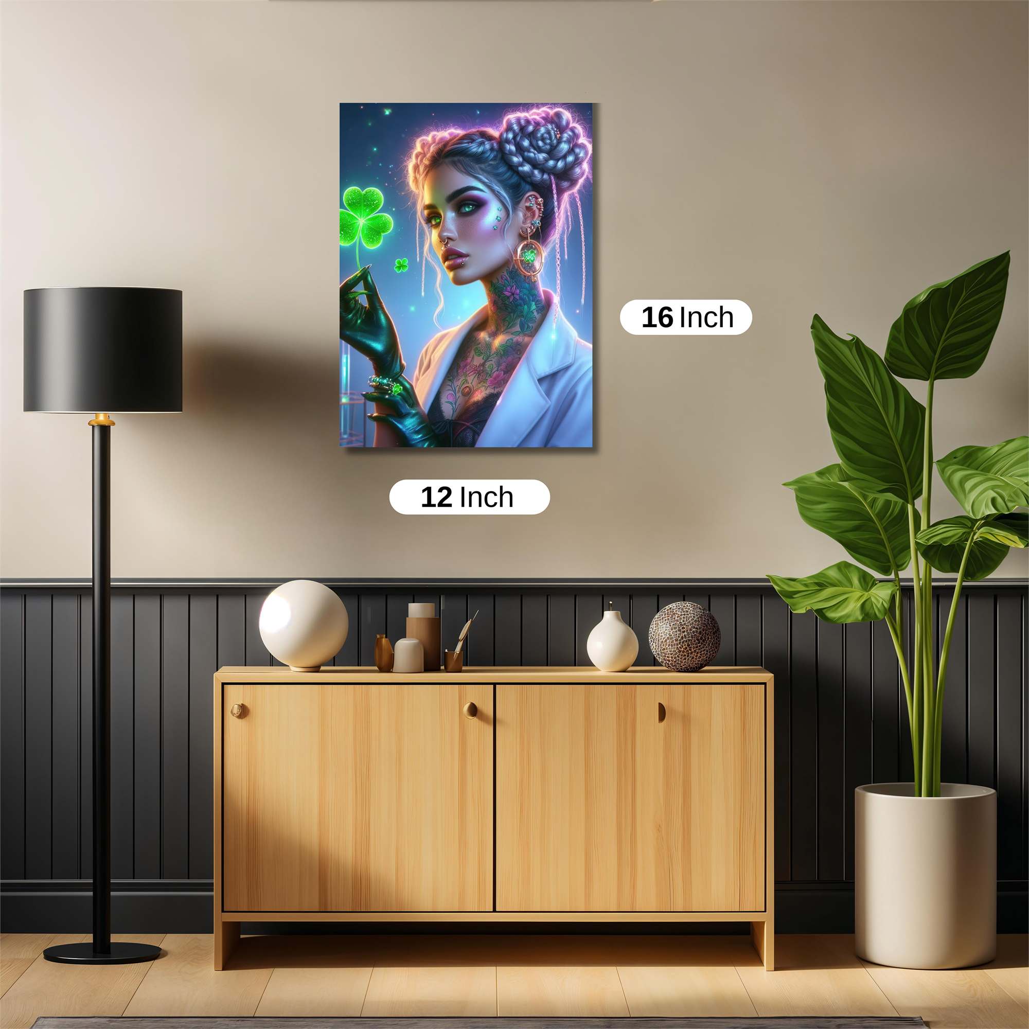 Scientist Serene Safe Wall Magnetic / M