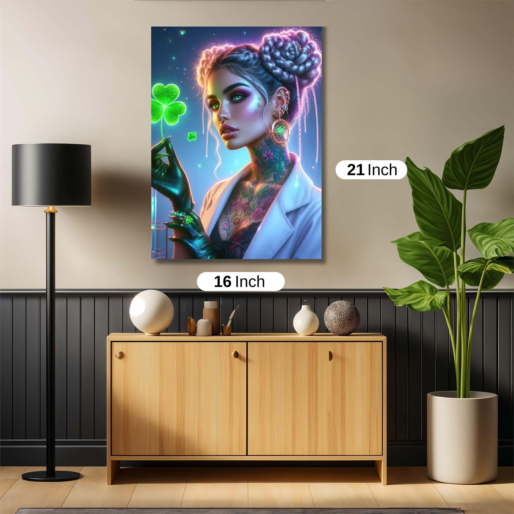 Scientist Serene Safe Wall Magnetic / M