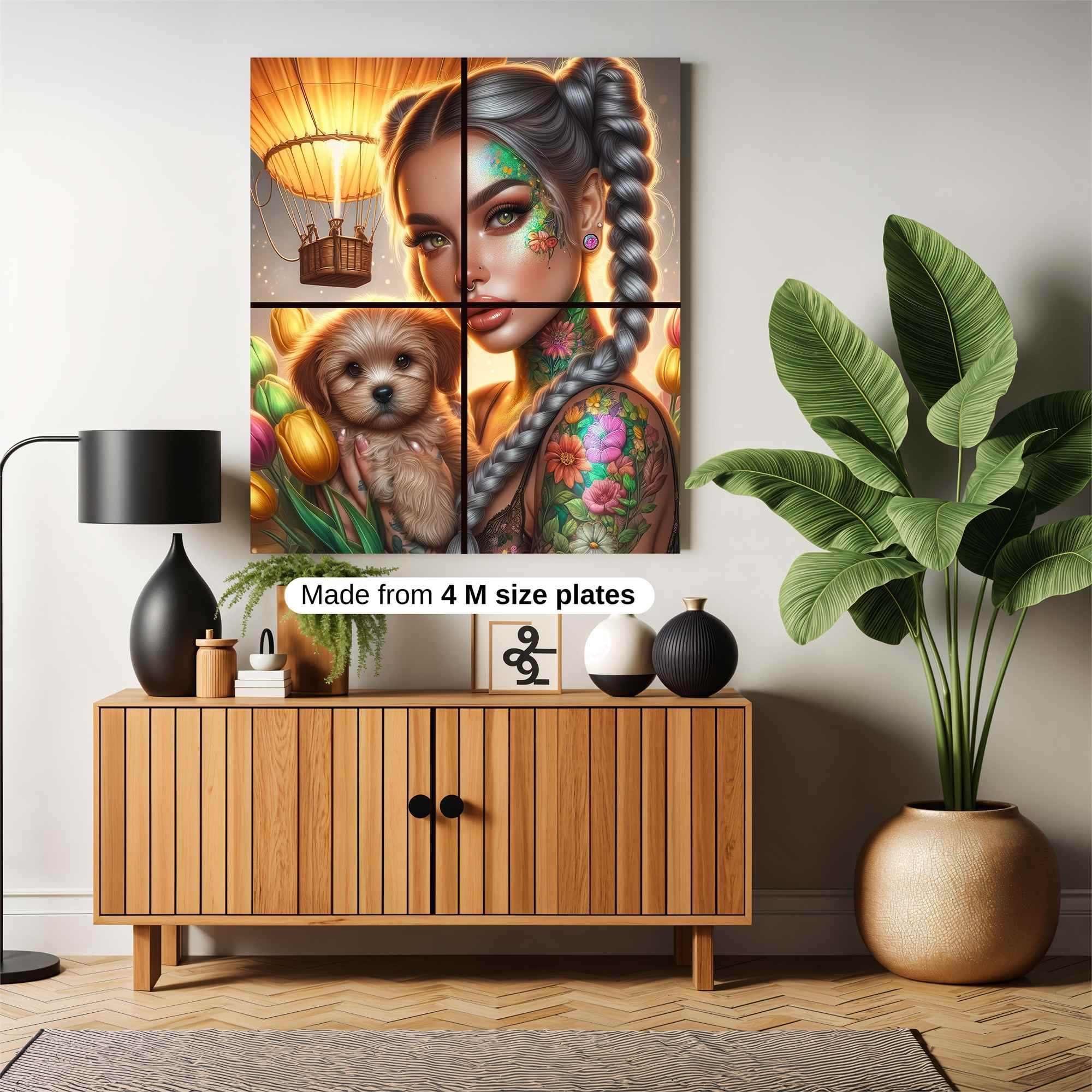 Tulip Serenity Safe Wall Magnetic / M