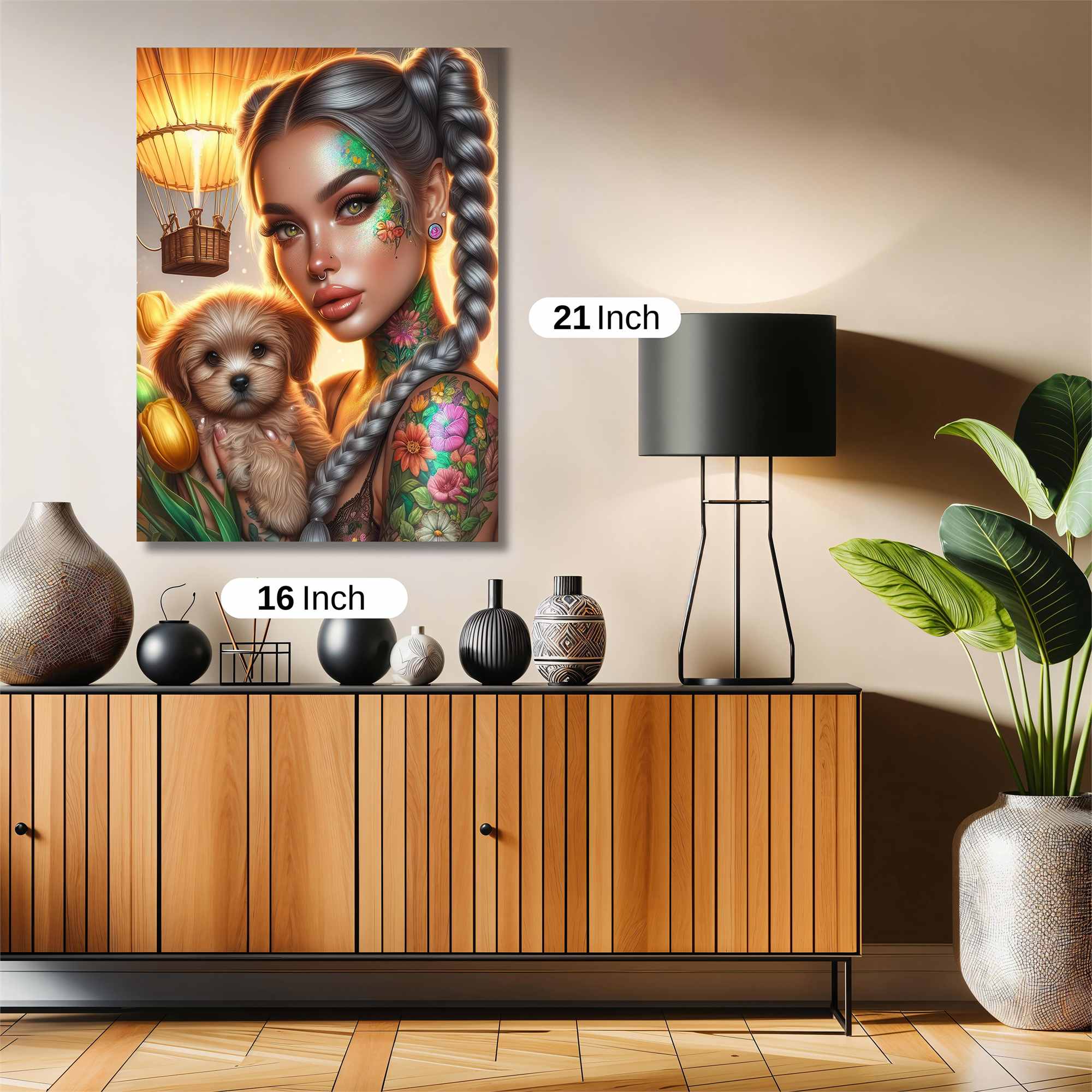 Tulip Serenity Safe Wall Magnetic / M