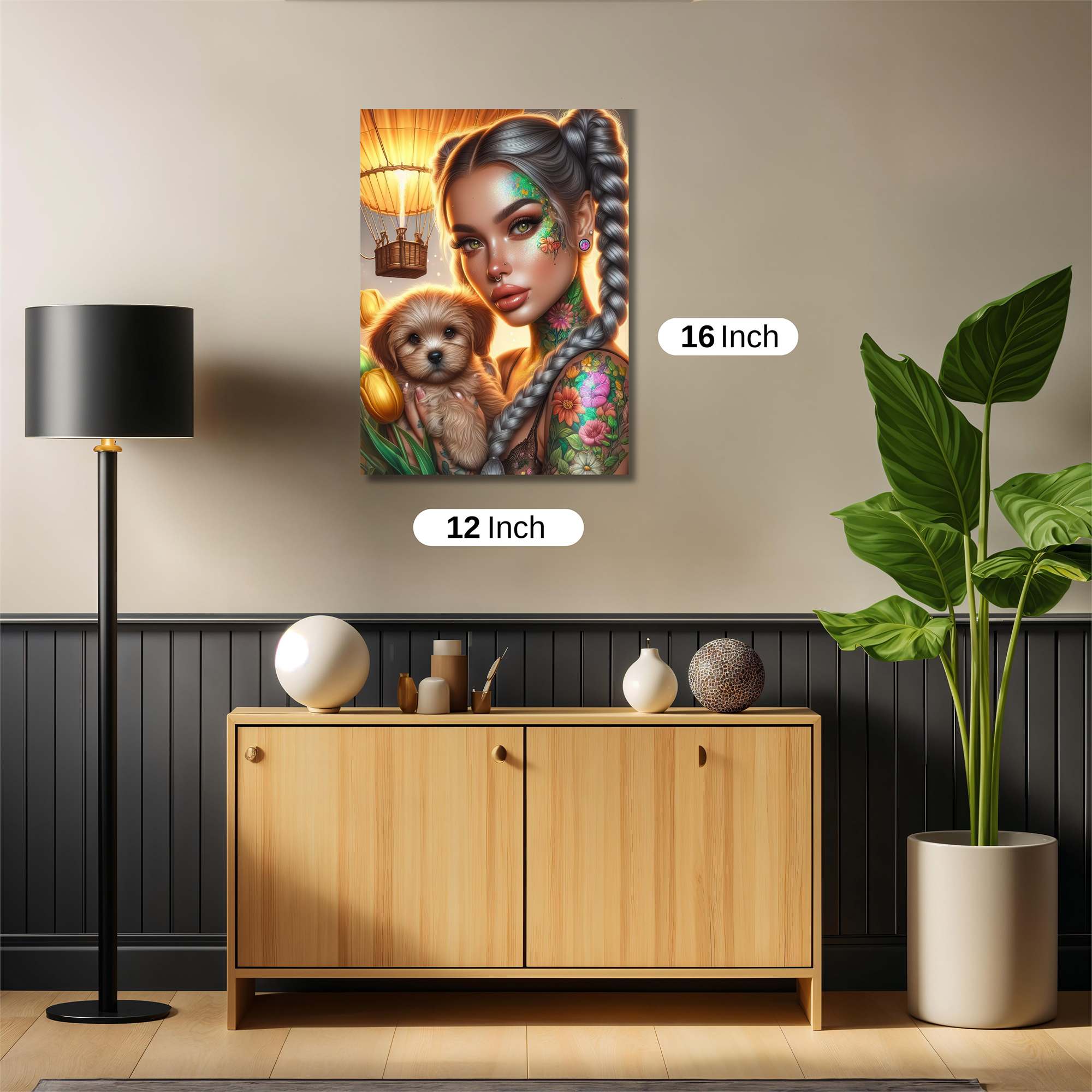 Tulip Serenity Safe Wall Magnetic / M
