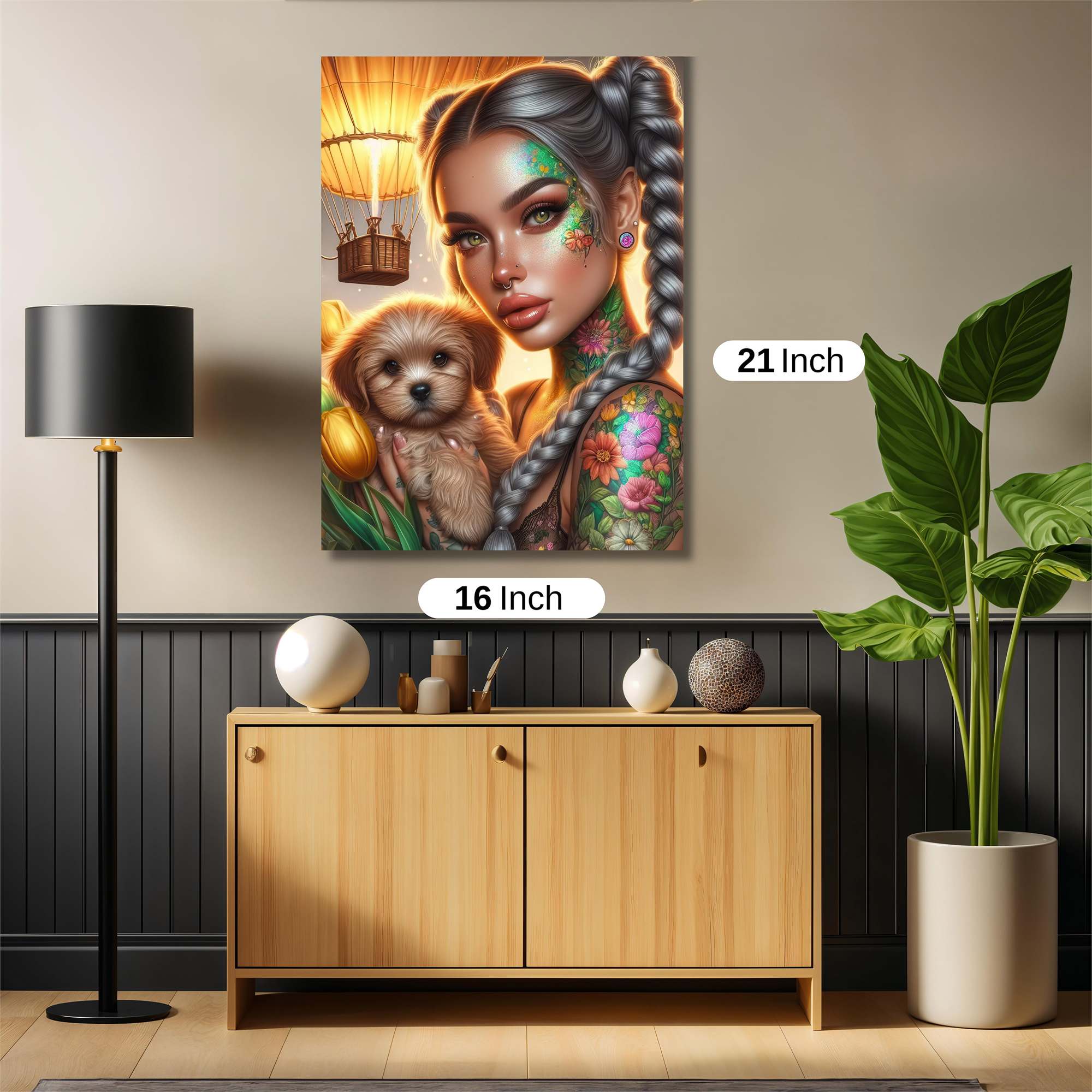 Tulip Serenity Safe Wall Magnetic / M