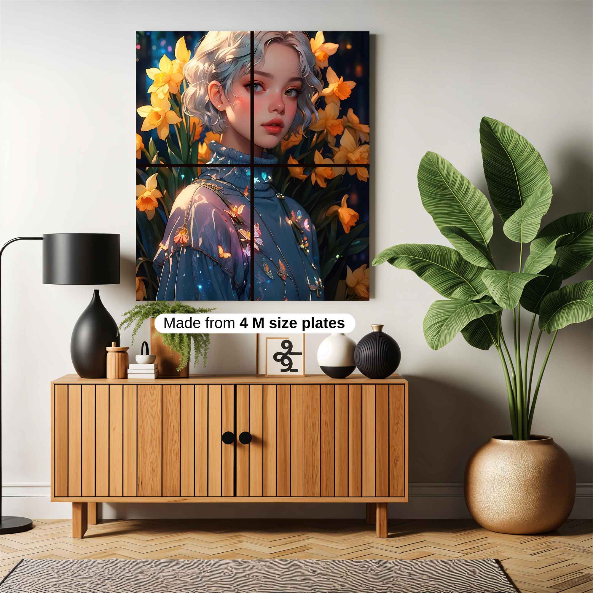 Daffodil Dream Safe Wall Magnetic / M