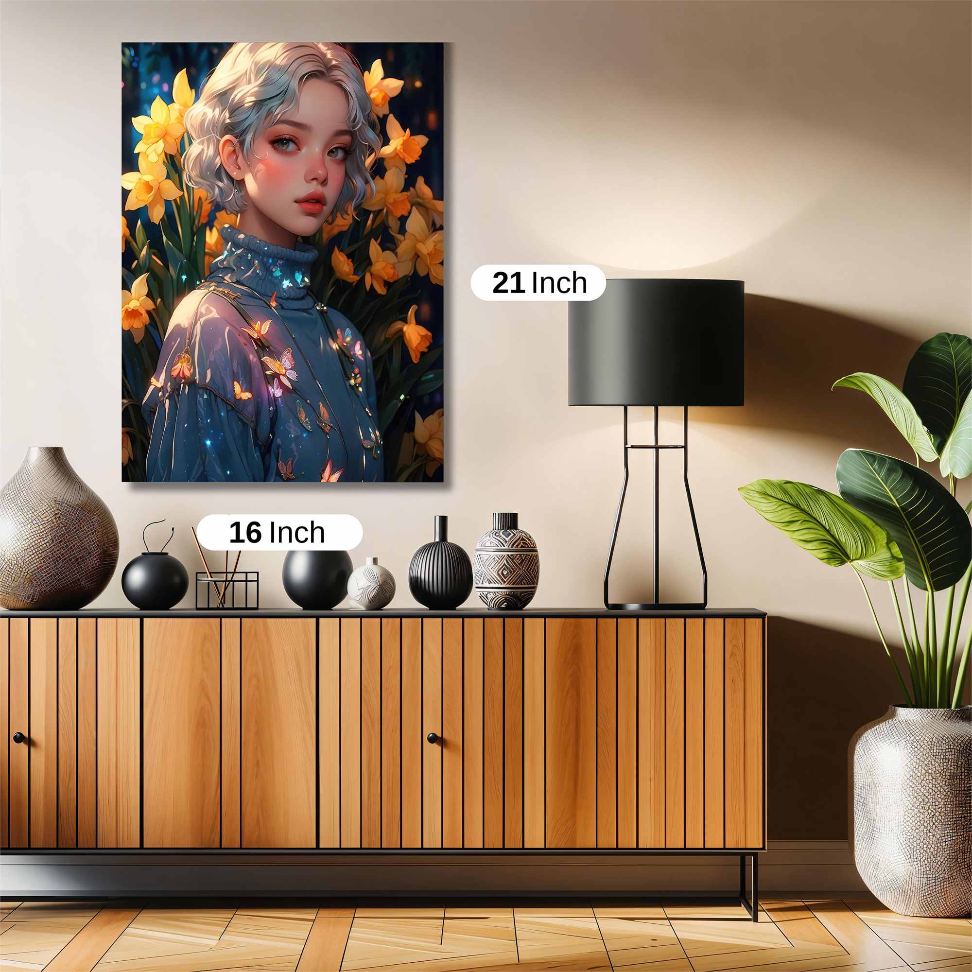 Daffodil Dream Safe Wall Magnetic / M