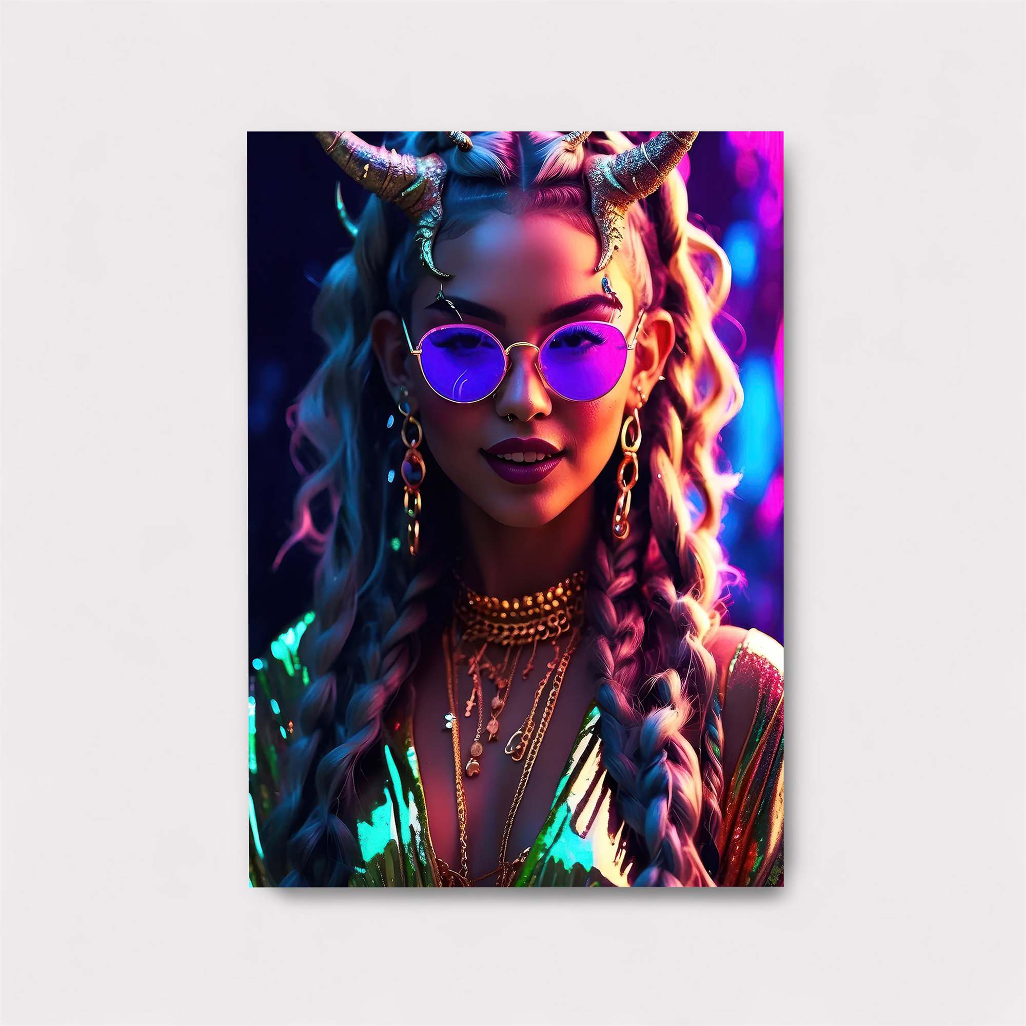 Demon Dazzle Safe Wall Magnetic / M