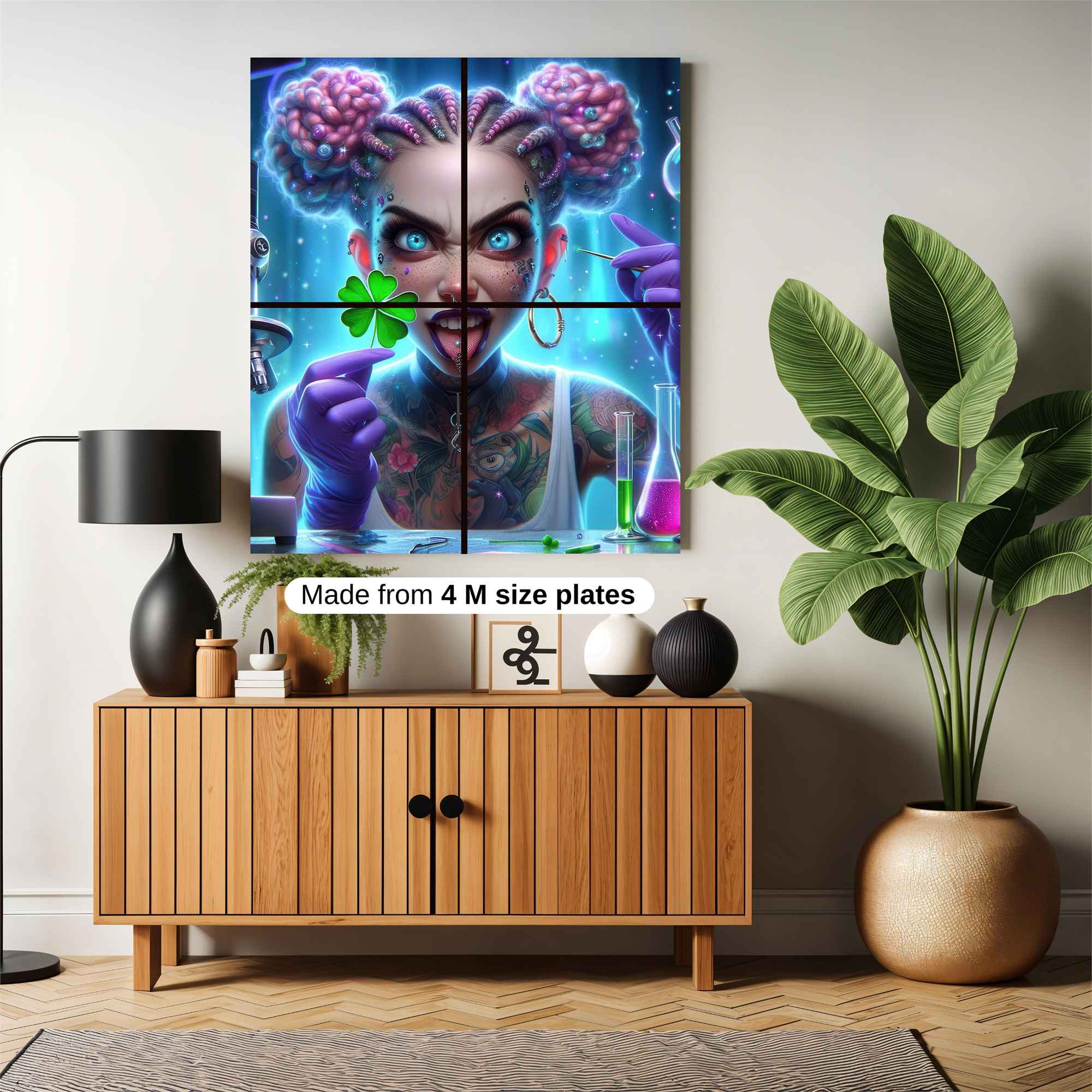 Genius Experimenter Safe Wall Magnetic / M