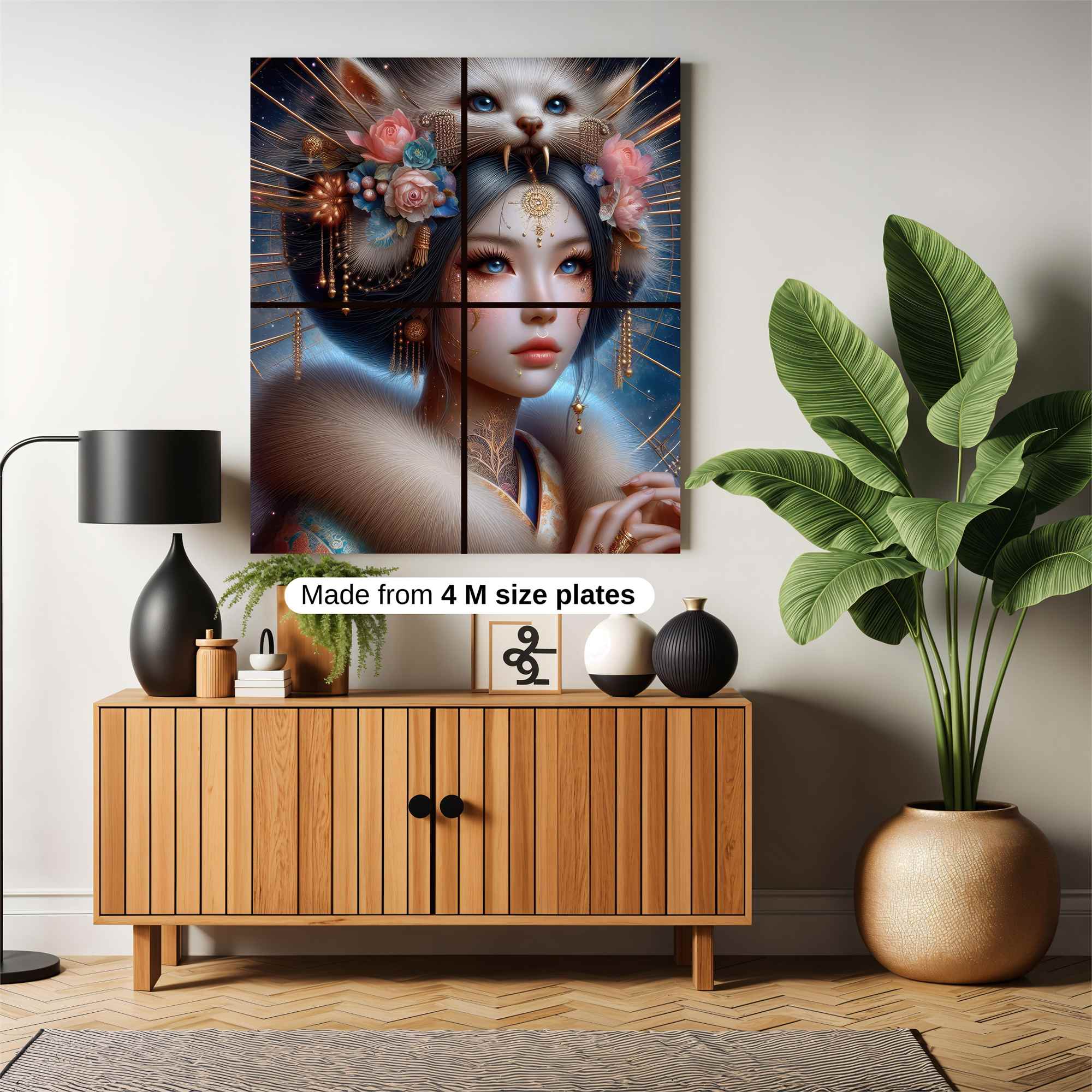 Feline Majesty Safe Wall Magnetic / M