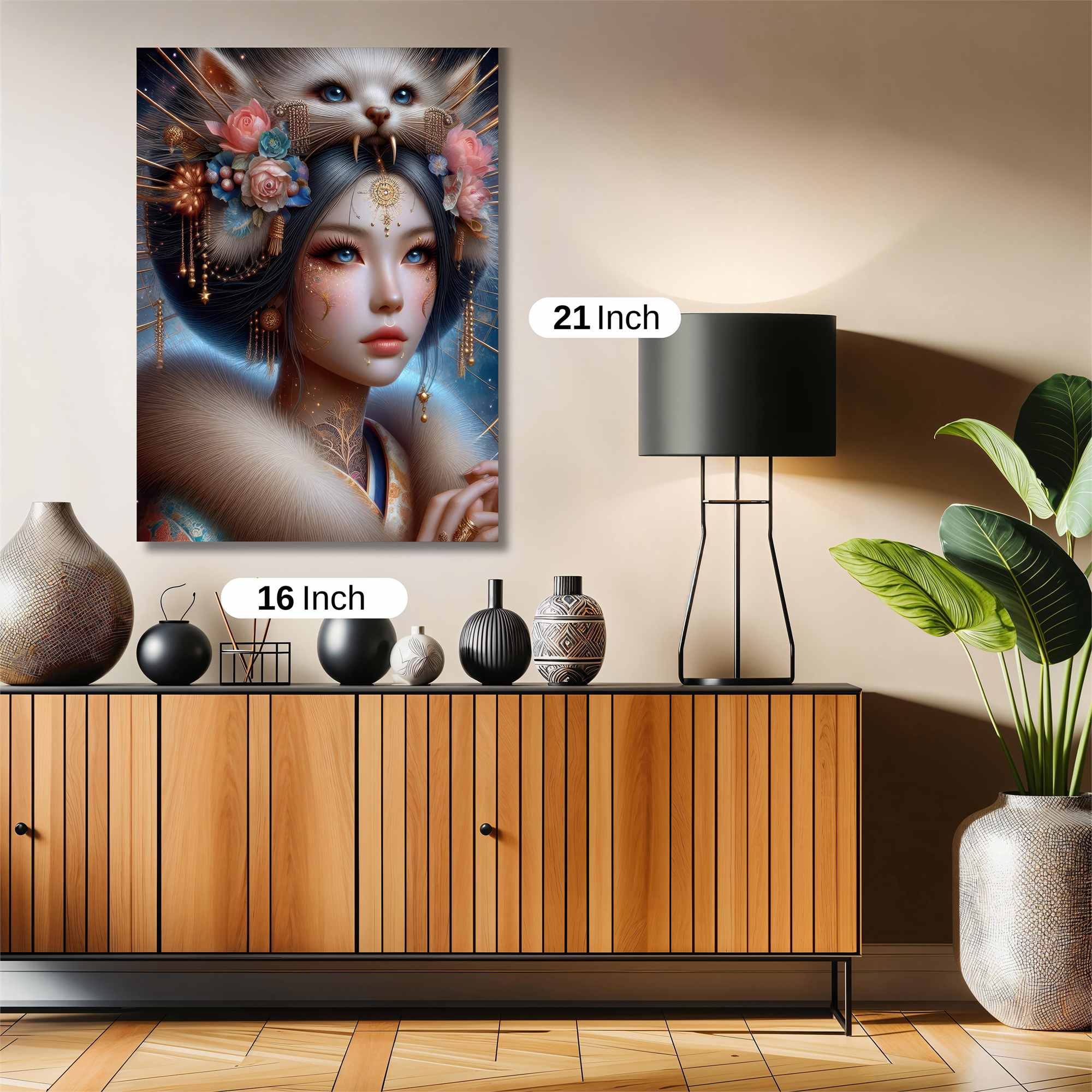 Feline Majesty Safe Wall Magnetic / M