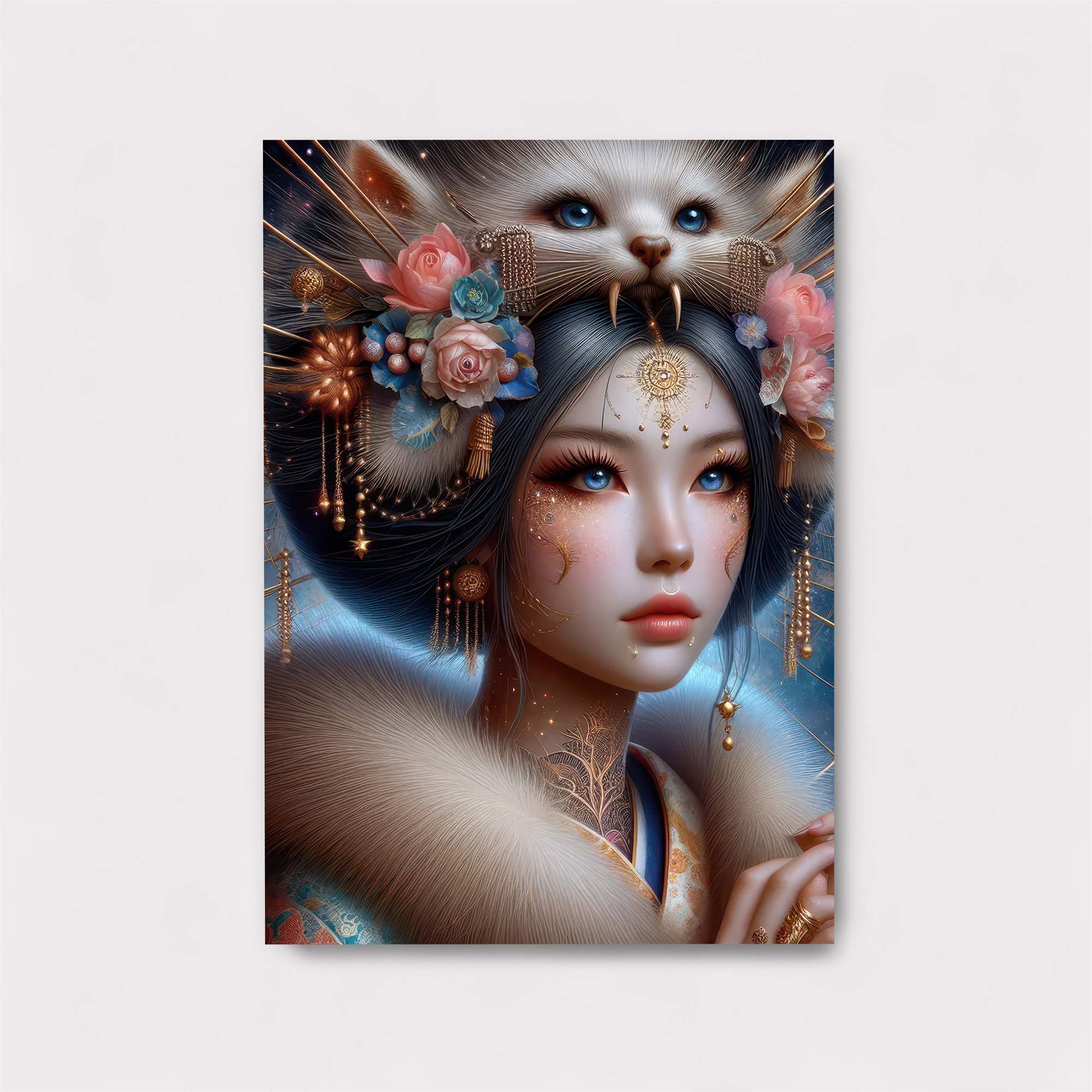 Feline Majesty Safe Wall Magnetic / M