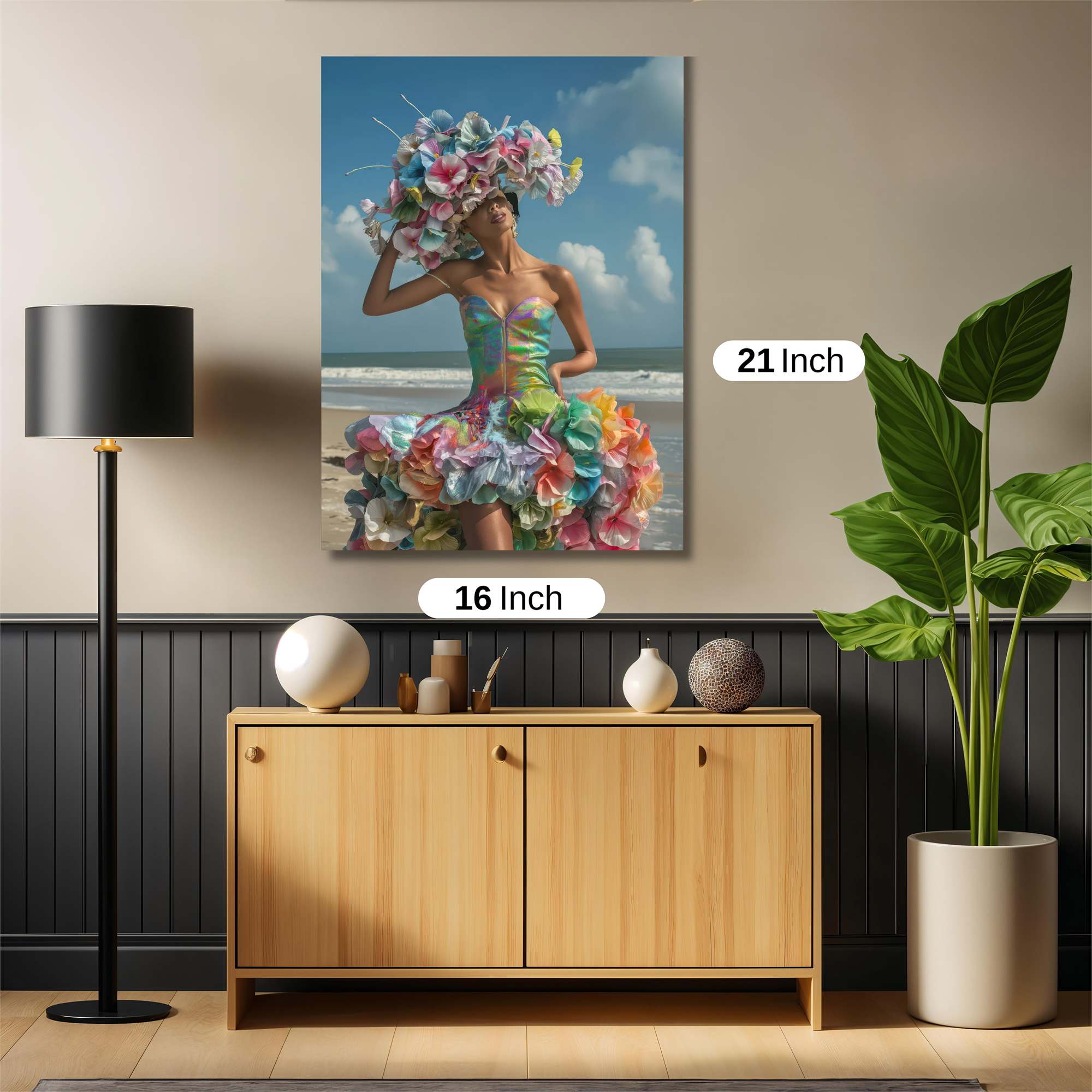 Beach Extravaganza Safe Wall Magnetic / M