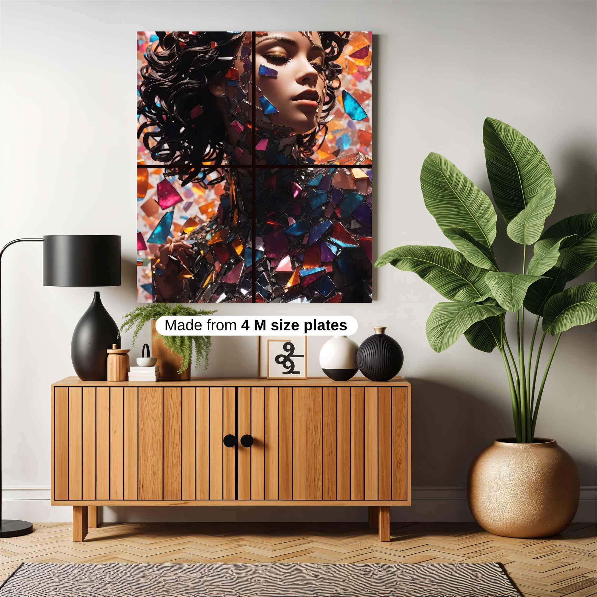 Mosaic Dream Safe Wall Magnetic / M