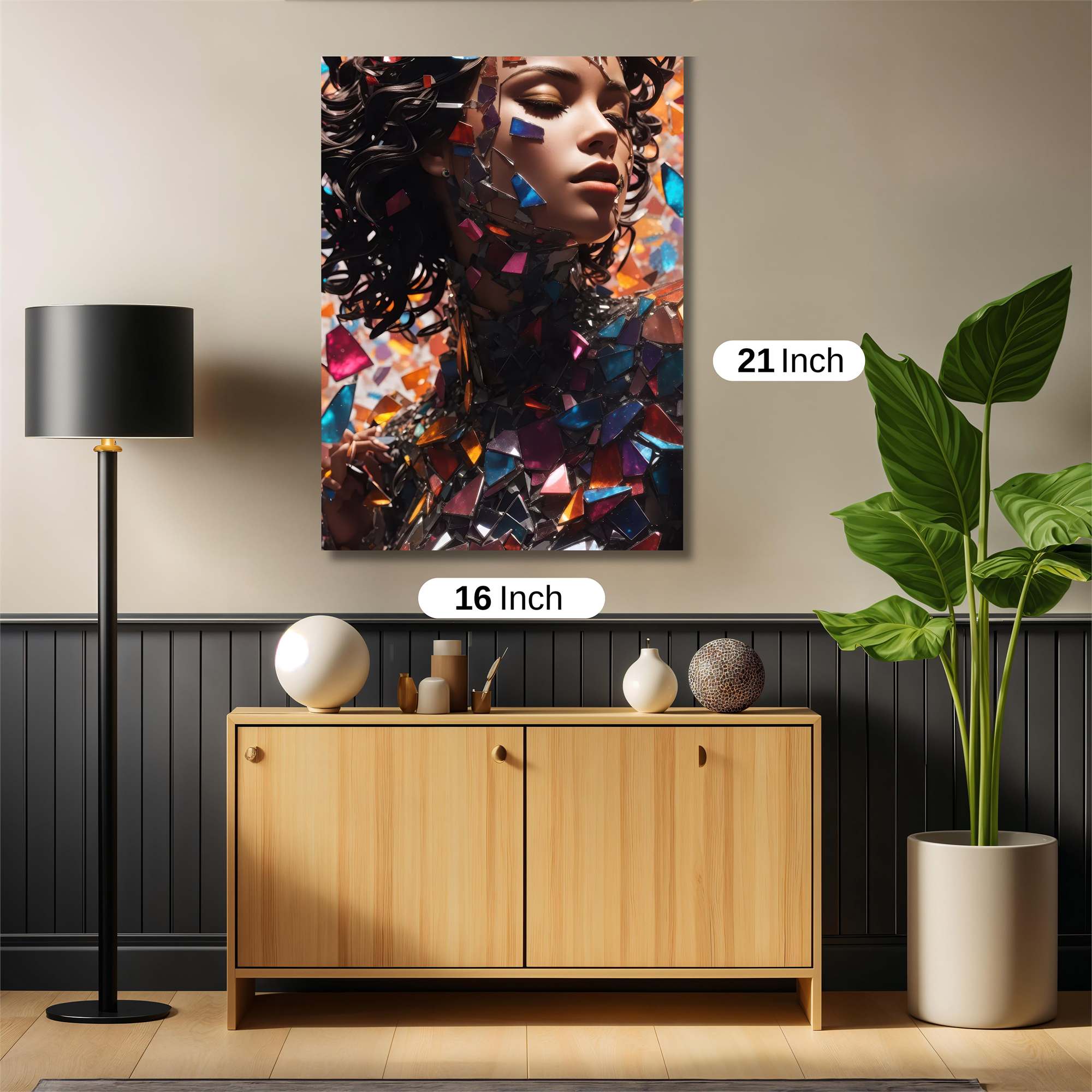 Mosaic Dream Safe Wall Magnetic / M