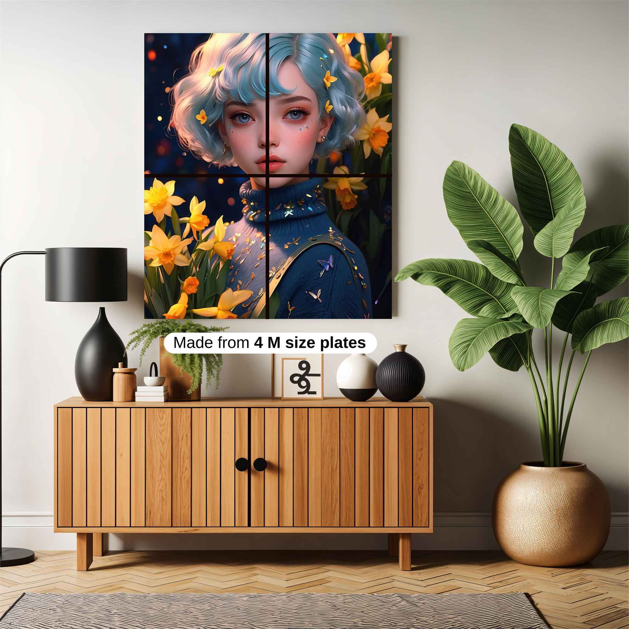 Daffodil Dream Safe Wall Magnetic / M