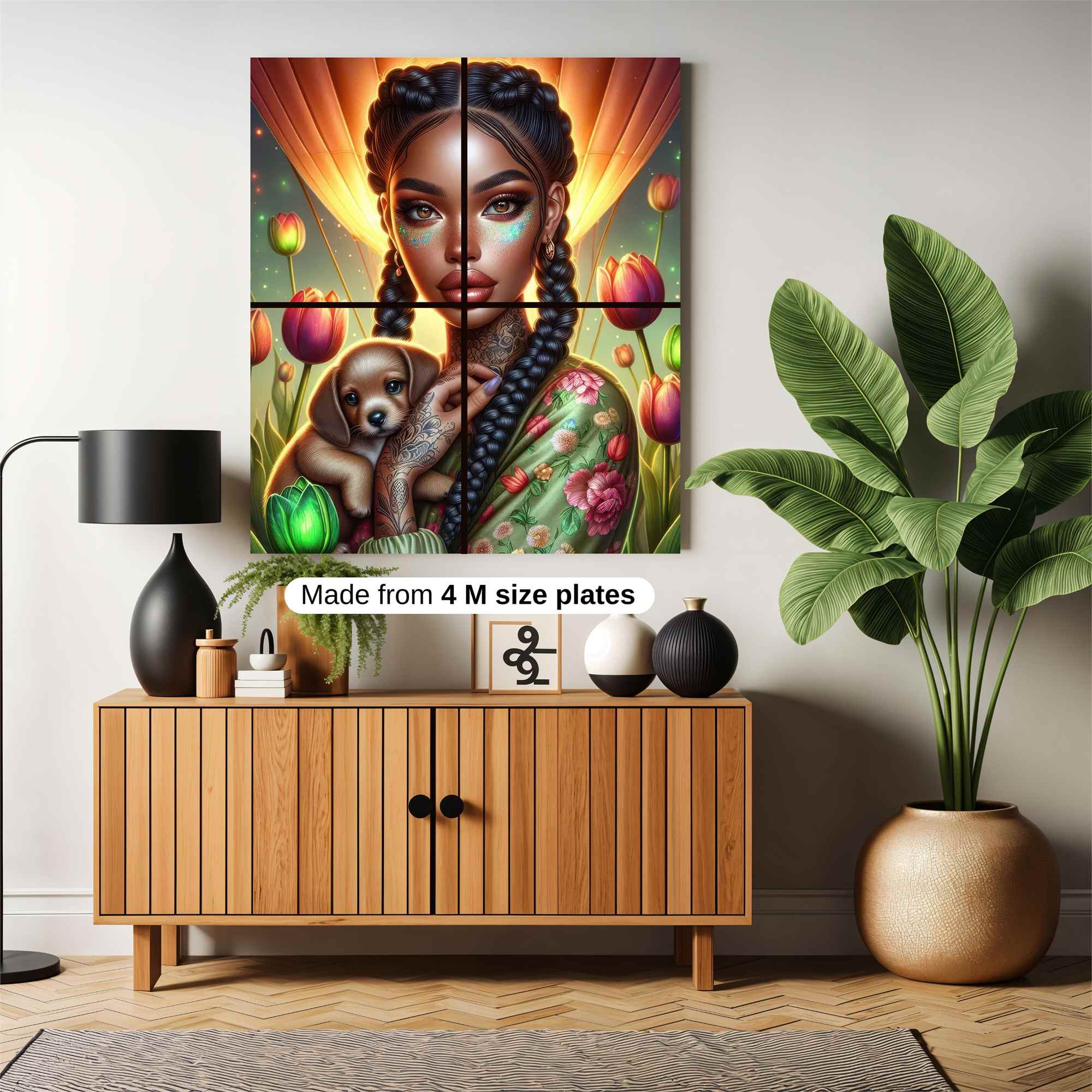 Tulip Serenity Safe Wall Magnetic / M