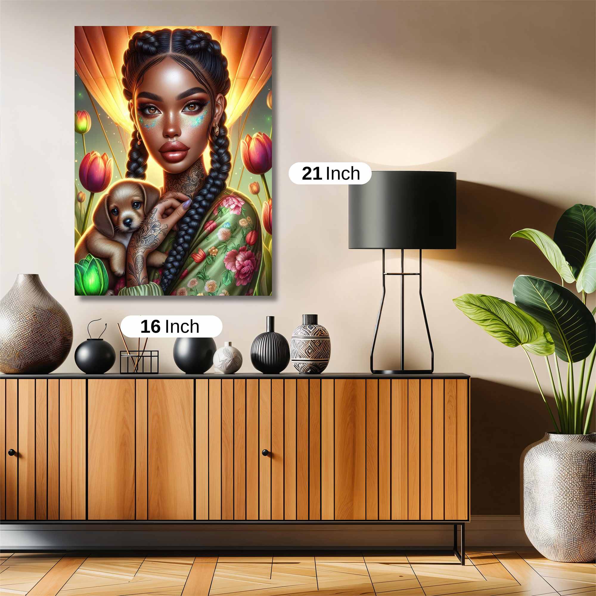 Tulip Serenity Safe Wall Magnetic / M