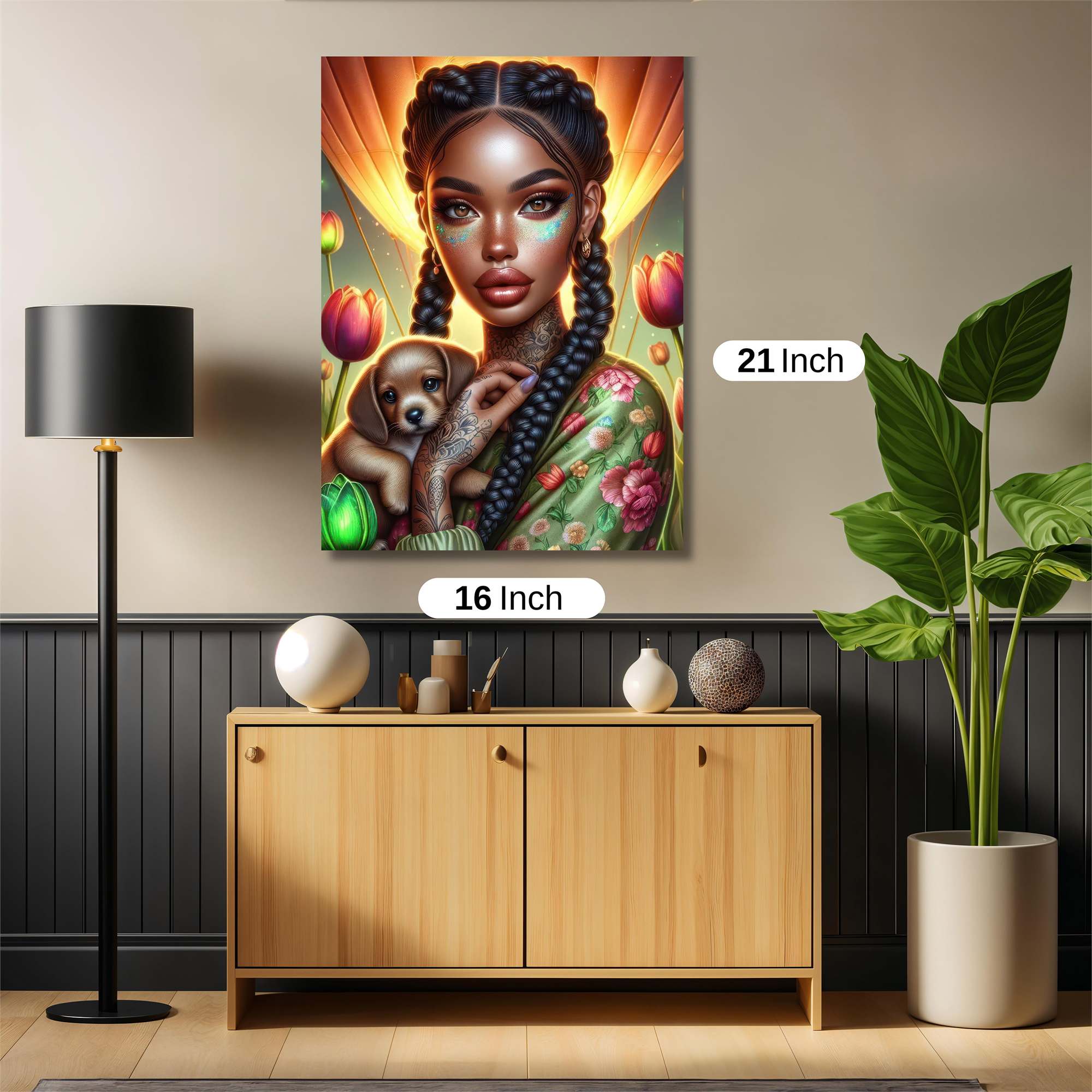 Tulip Serenity Safe Wall Magnetic / M