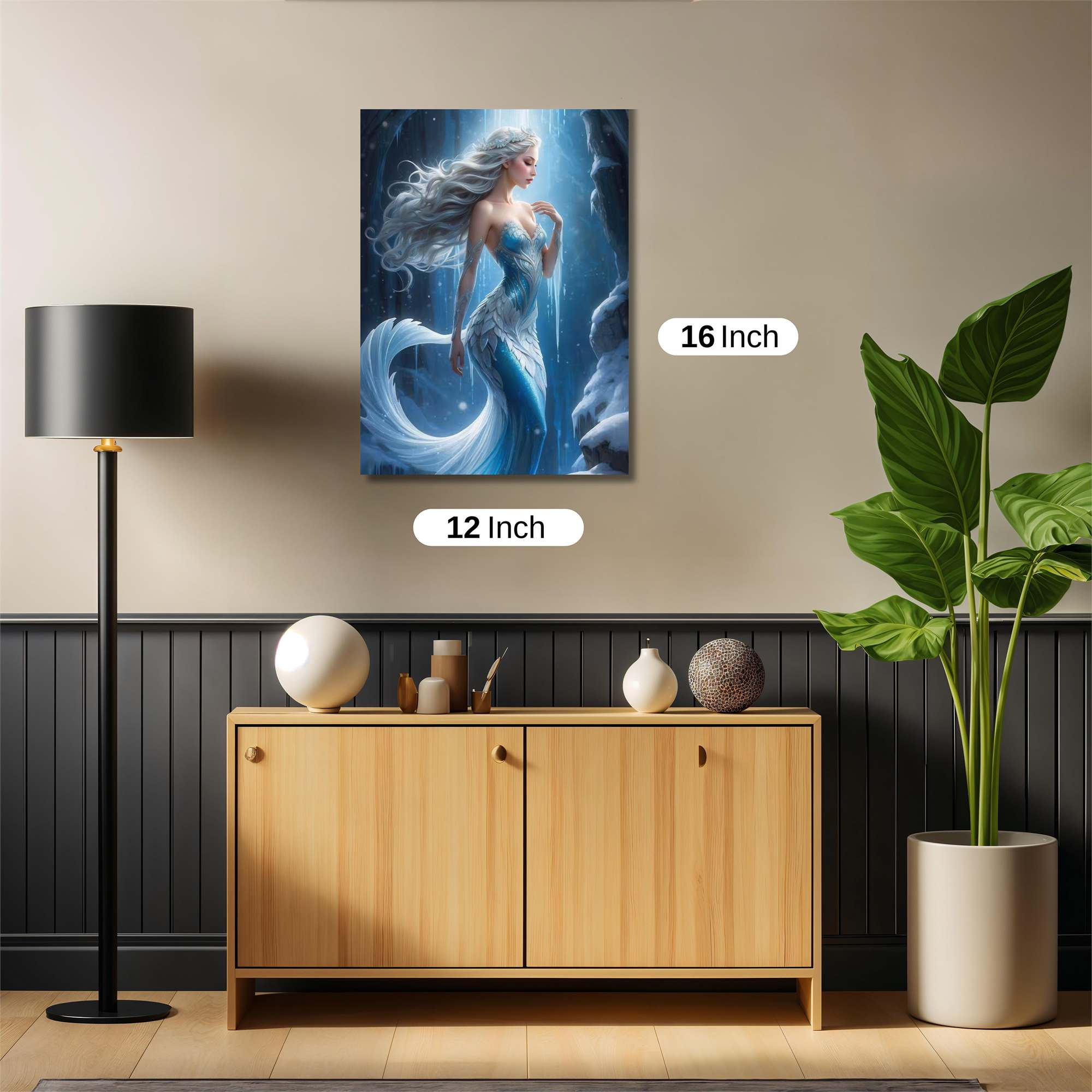 Ice Enchantress Safe Wall Magnetic / M