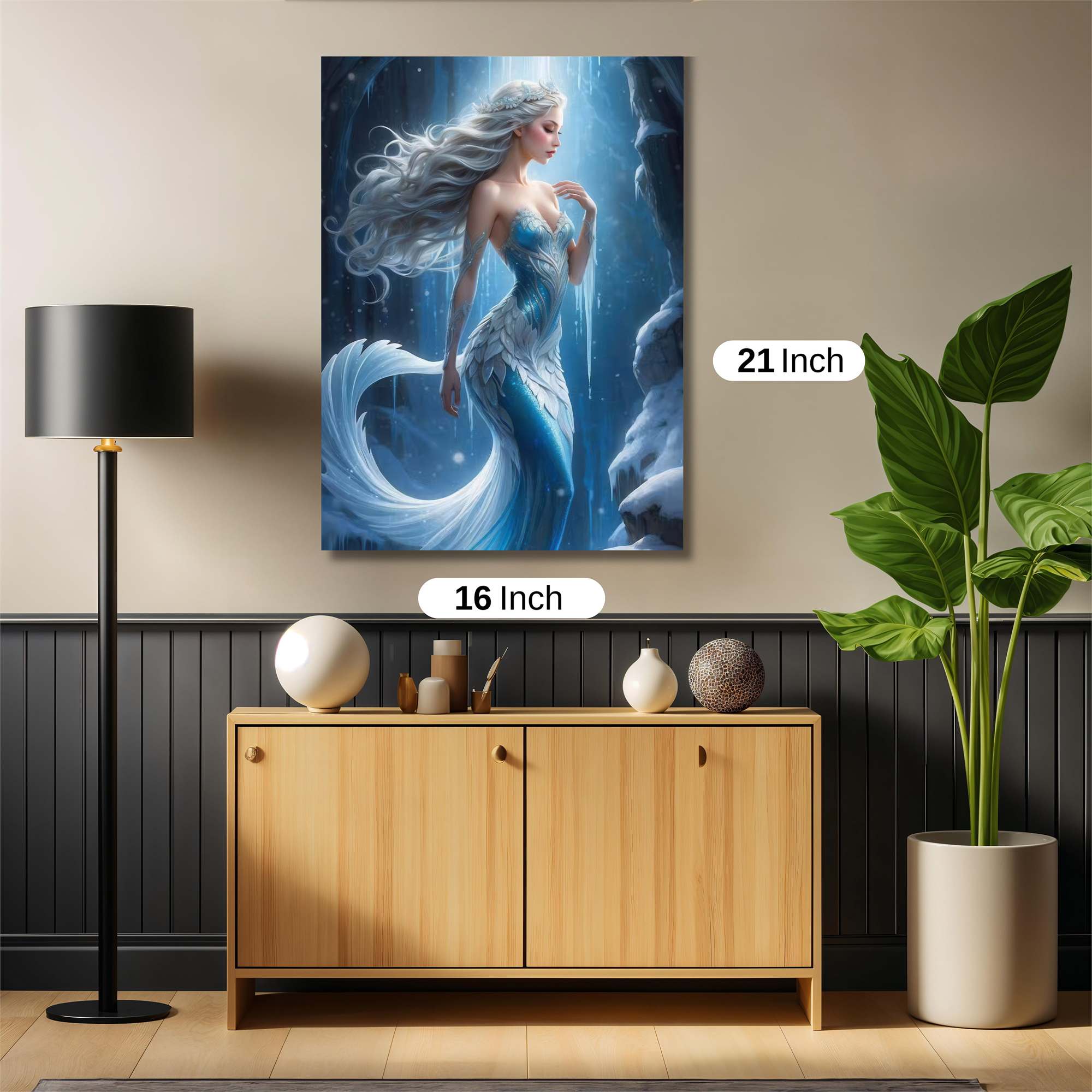 Ice Enchantress Safe Wall Magnetic / M