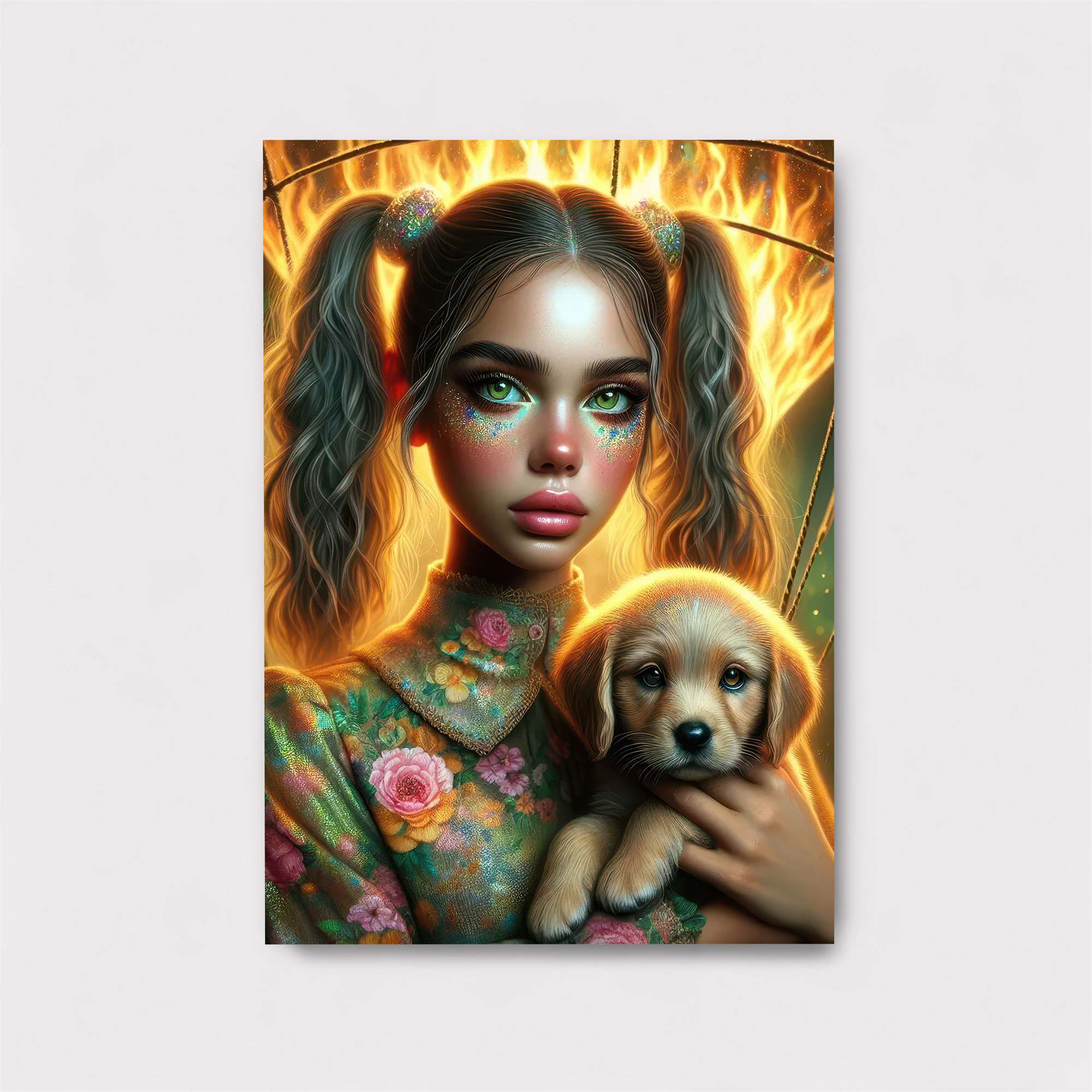 Flame Innocence Safe Wall Magnetic / M