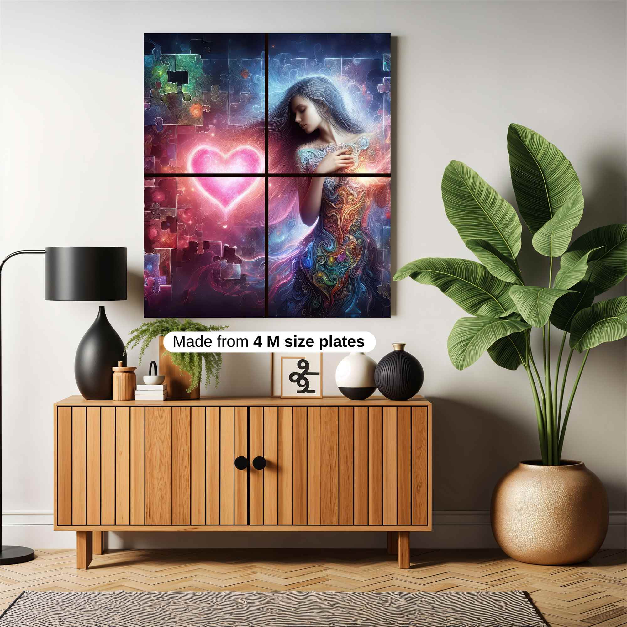 PuzzleLove Safe Wall Magnetic / M